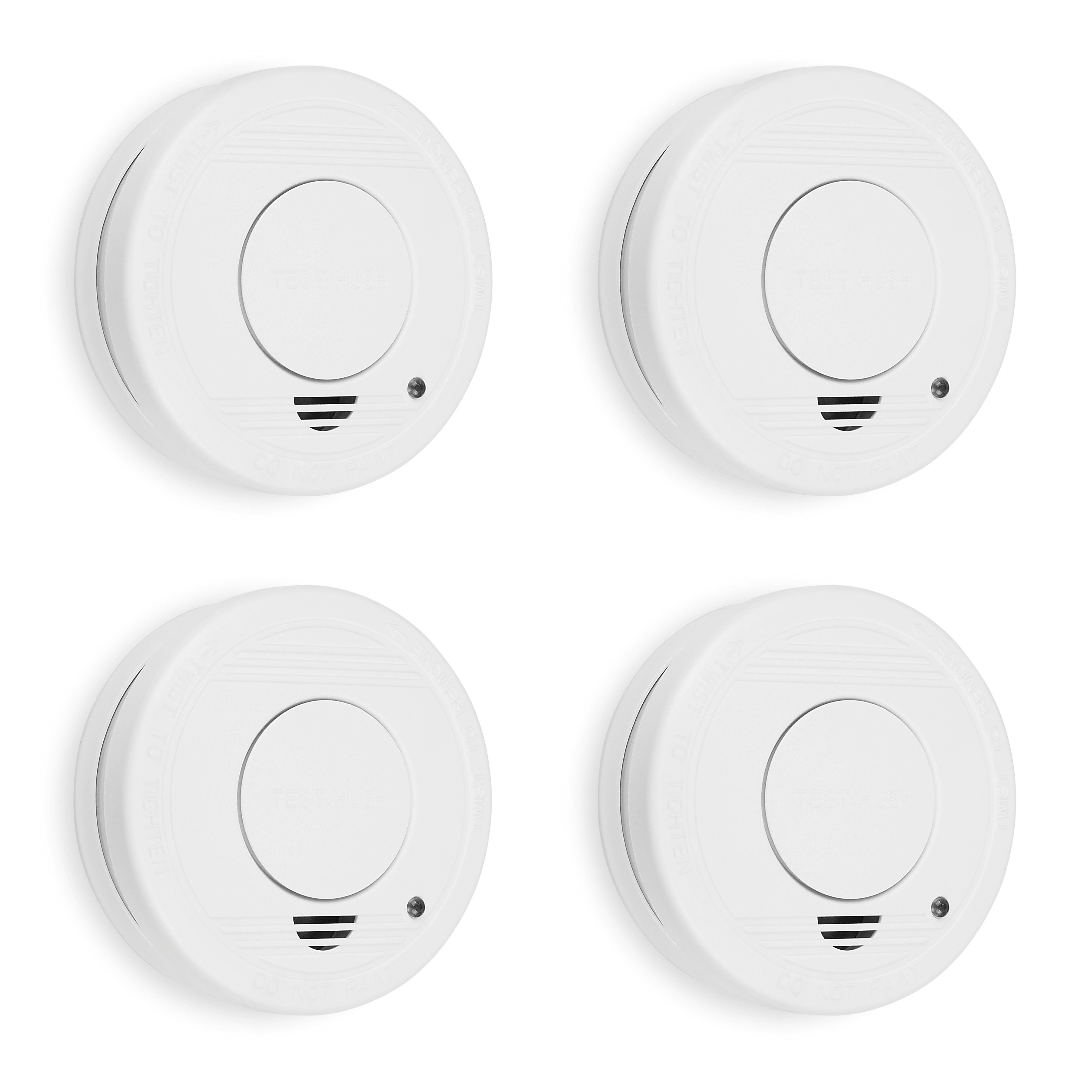 smartwares 10.100.41 Детектор дыма (Optischer Sensor - Auswechselbare Batterie 1 Jahr - Testtaste)