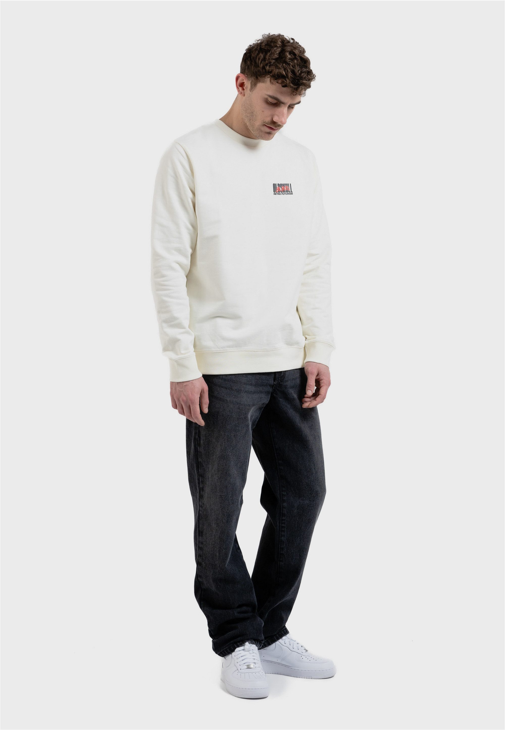 Oldskull Sweatshirt ASIAN FUTURISM RIDER (1-tlg) mit coolem Print günstig online kaufen