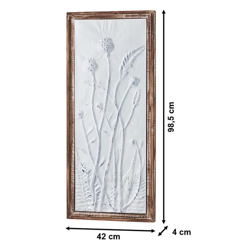 Kobolo Wandbild Wanddeko Metallbild DELIA aus günstig online kaufen