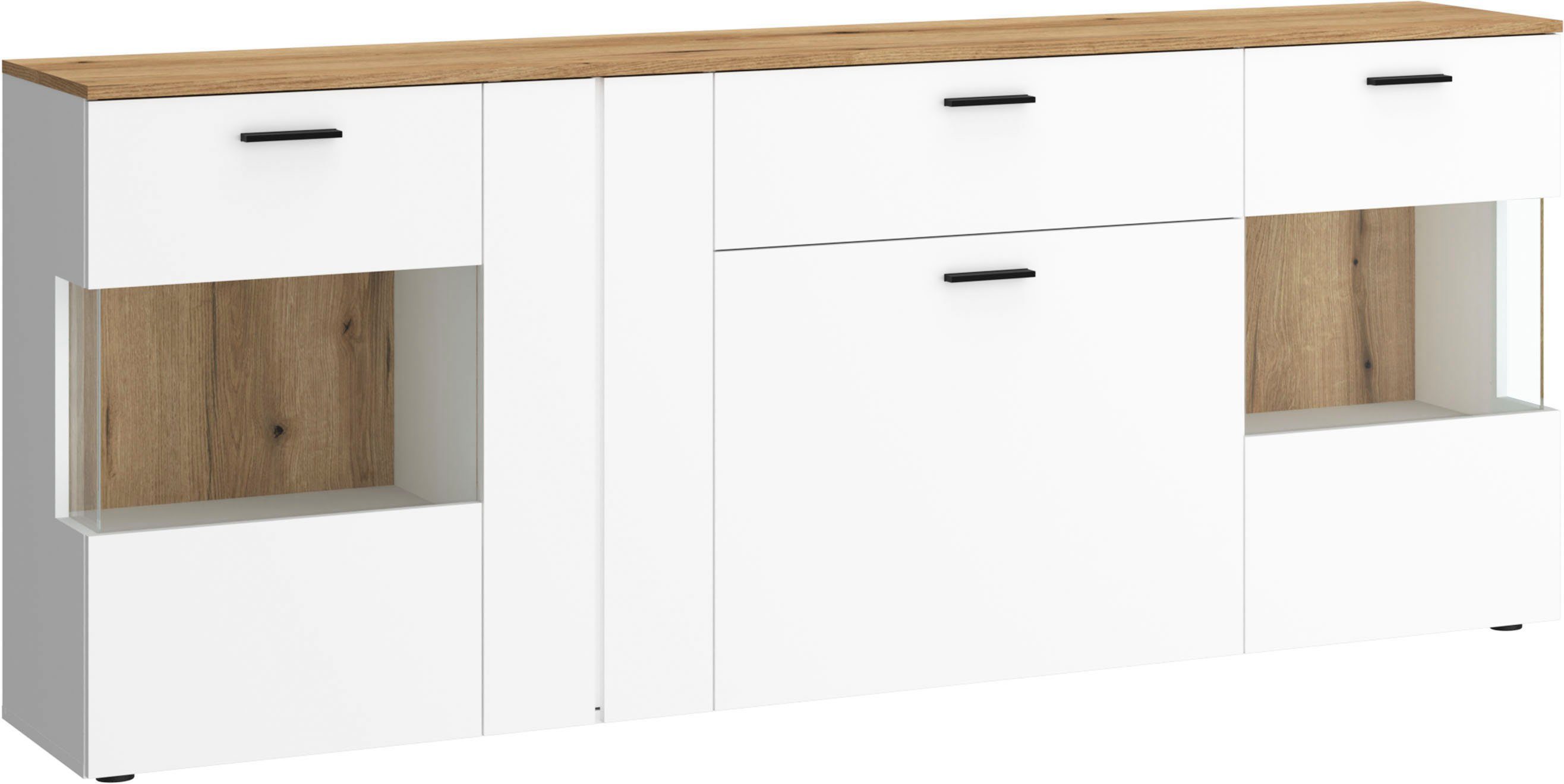 Home affaire Sideboard Dalano, Breite ca.199 cm