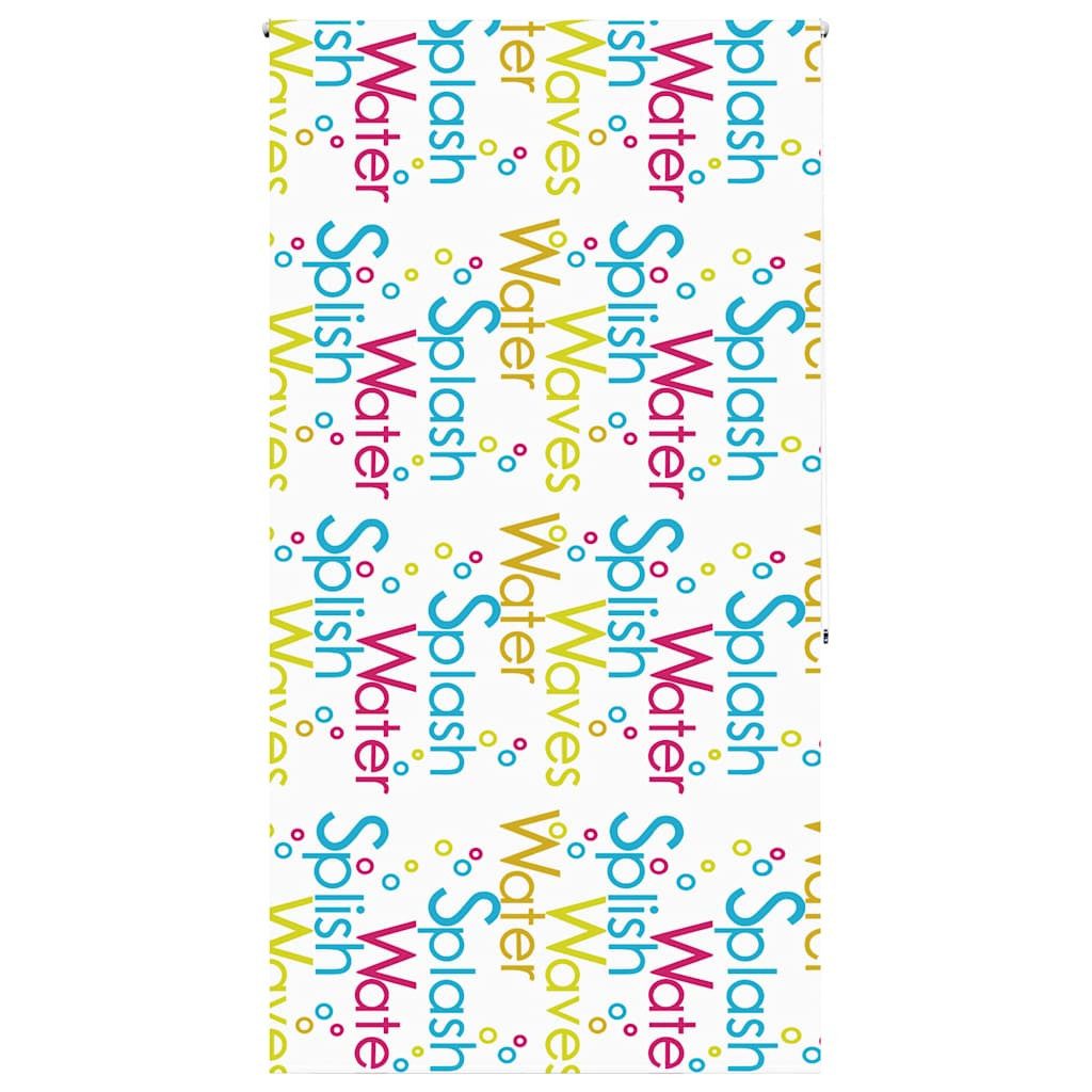 vidaXL Duschrollo, Duschrollo 130x240 cm Stoffbreite 126 cm