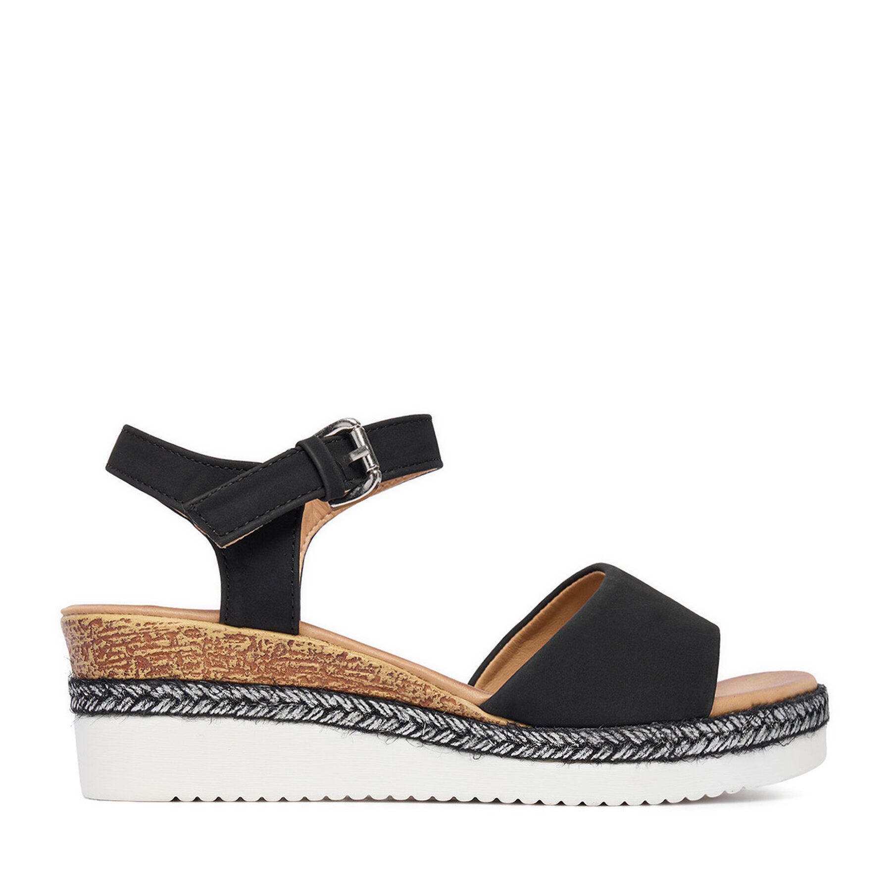Jenny Jenny Damen-Sandalen Schwarz Sandale