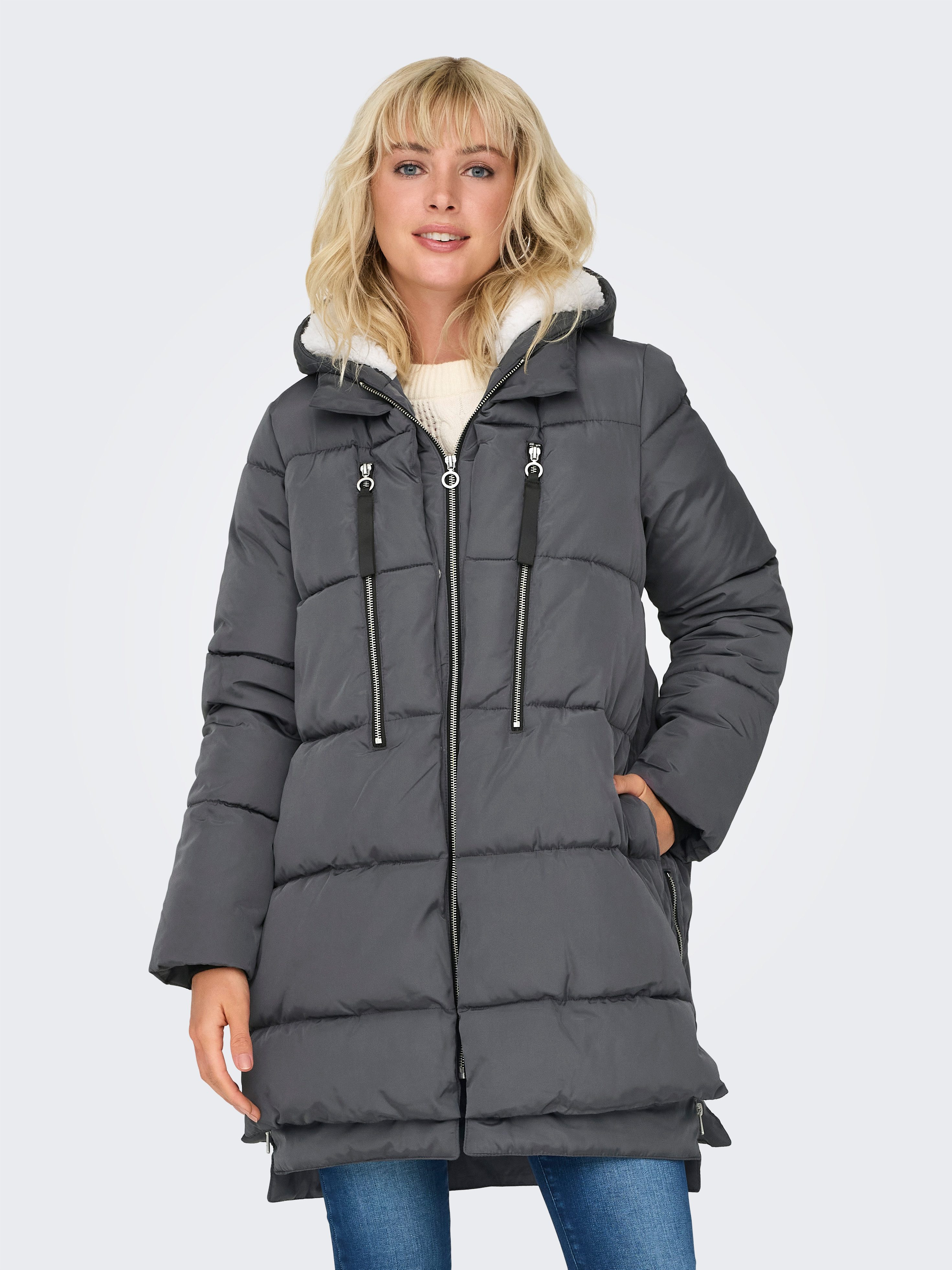 ONLY Steppmantel ONLNEWNORA LONG PUFFER COAT günstig online kaufen