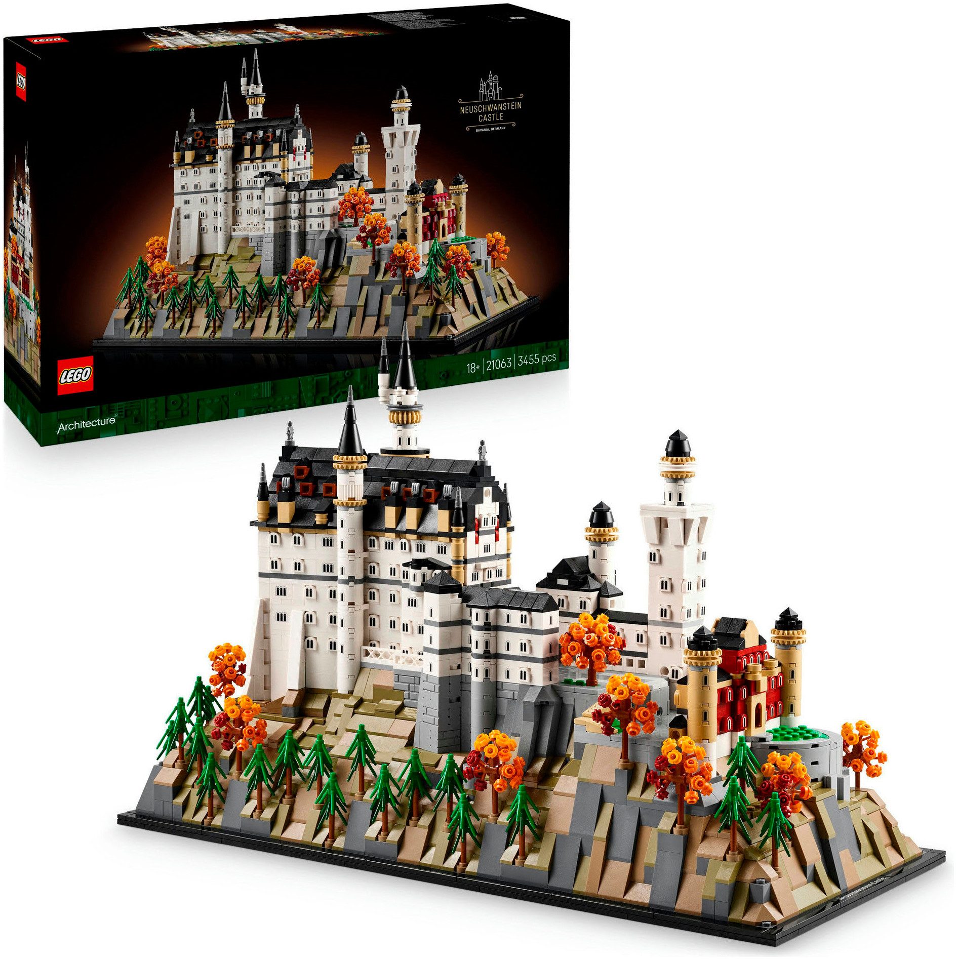 LEGO® Schloss Neuschwanstein (21063), LEGO LEGO Architecture Konstruktionss günstig online kaufen