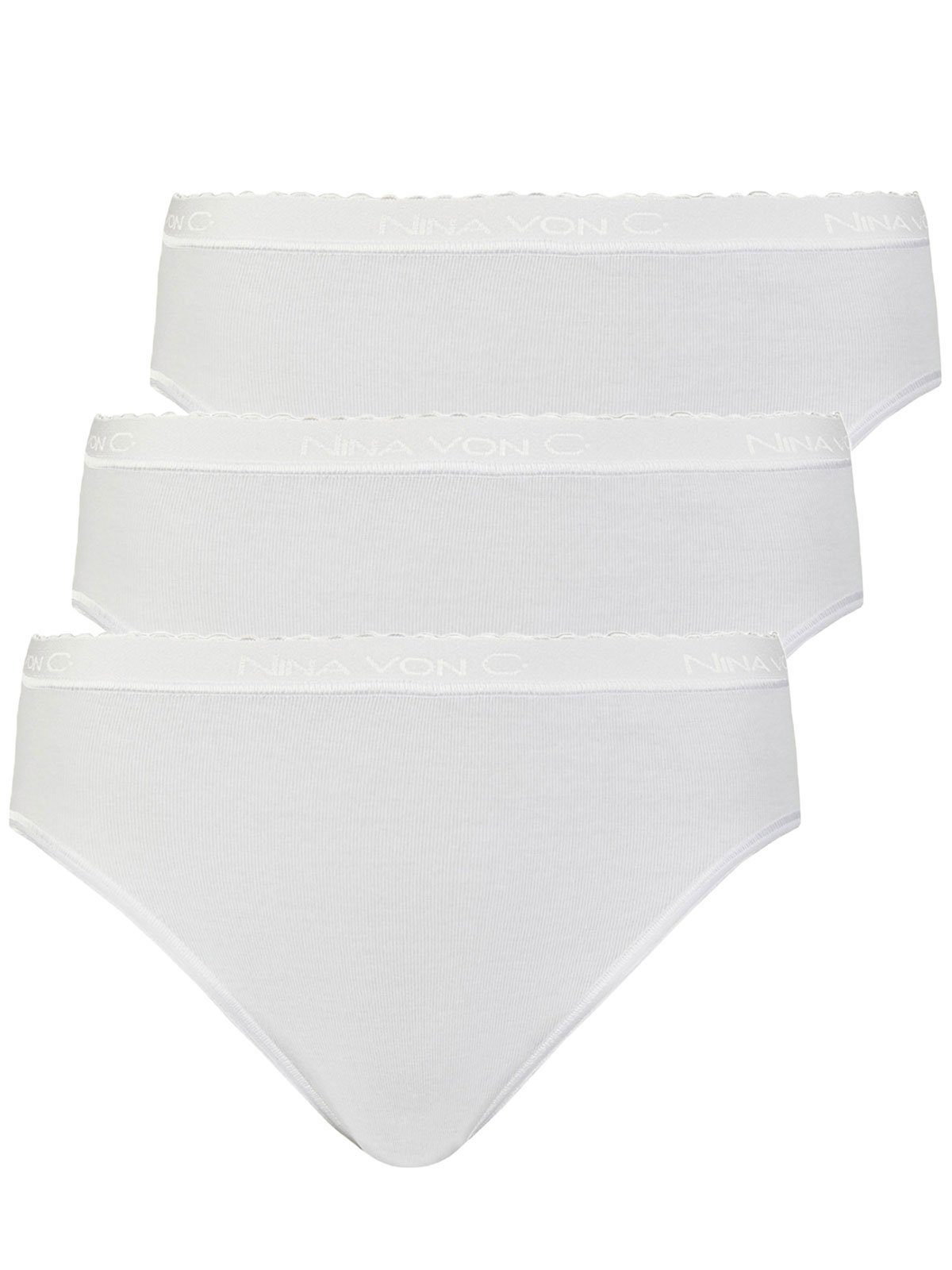 Hüftslip 3er Pack Damen Midislip Slipboutique