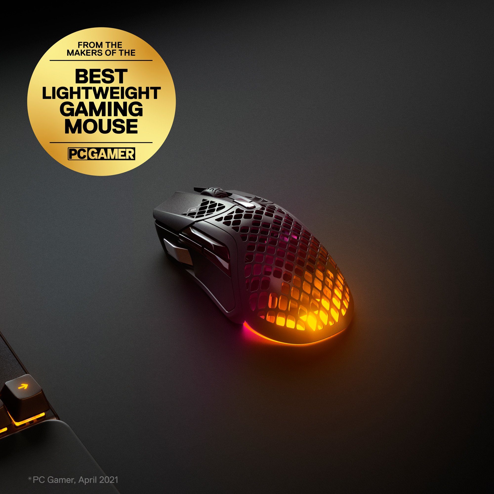 SteelSeries SteelSeries Aerox 5 Wireless, Gaming-Maus Maus (Funk)