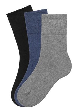 H.I.S Socken (Packung, 3-Paar) mit Komfortbund auch für Diabetiker geeignet