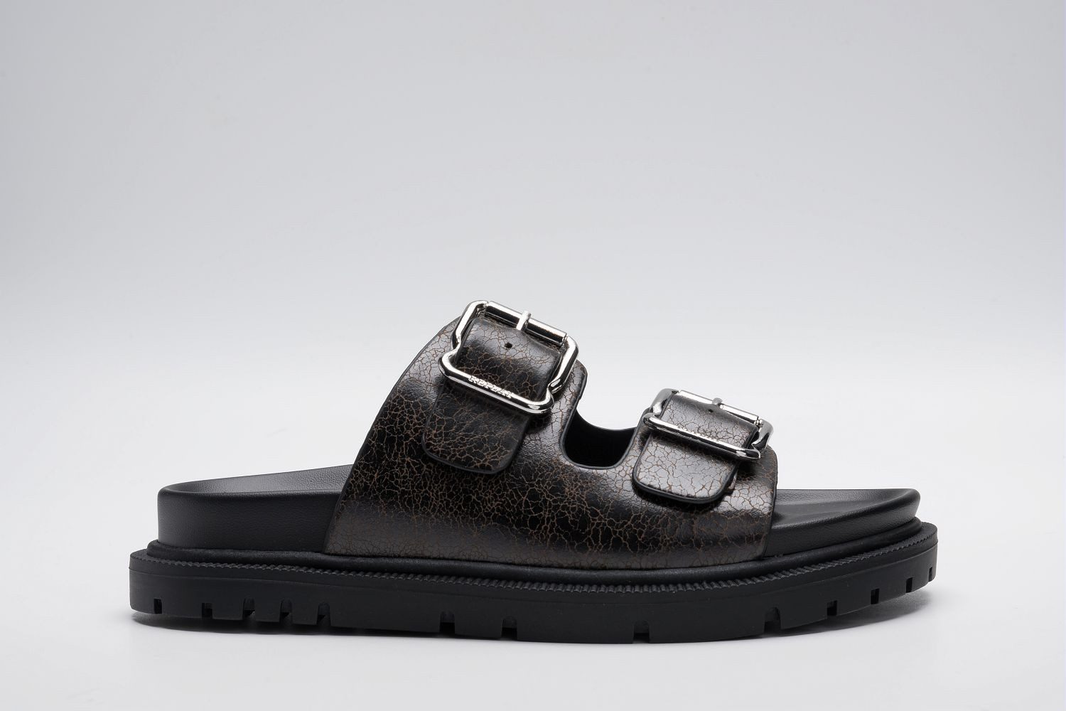 Replay Pantolette Sommerschuh, Hausschuh, Zweischnaller, Strandschuh mit Tieffußbett