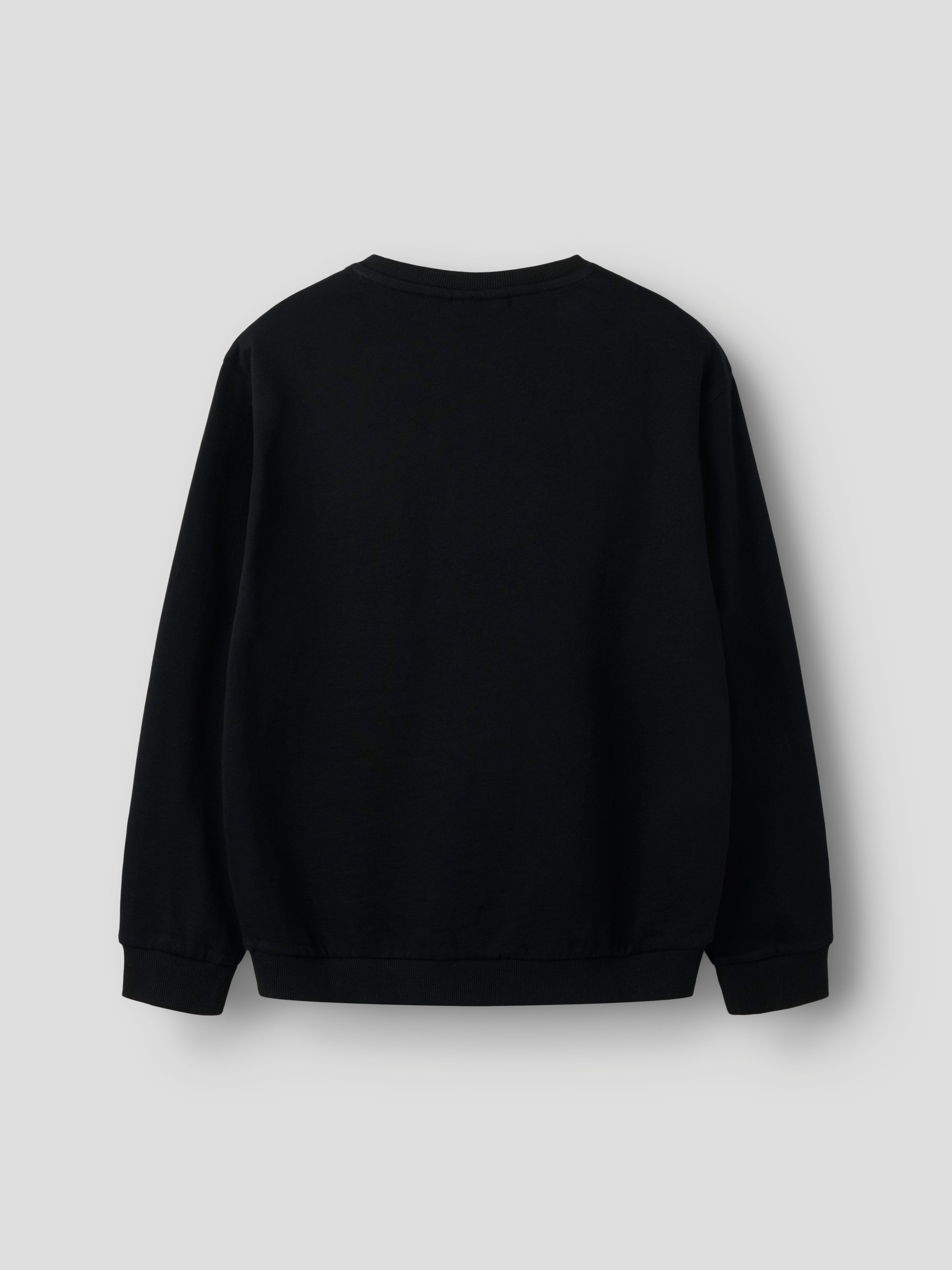 Name It Sweatshirt NKMFLO LS NREG SWEAT BRU NOOS Baumwolle, regular fit – Bild 3 von 4