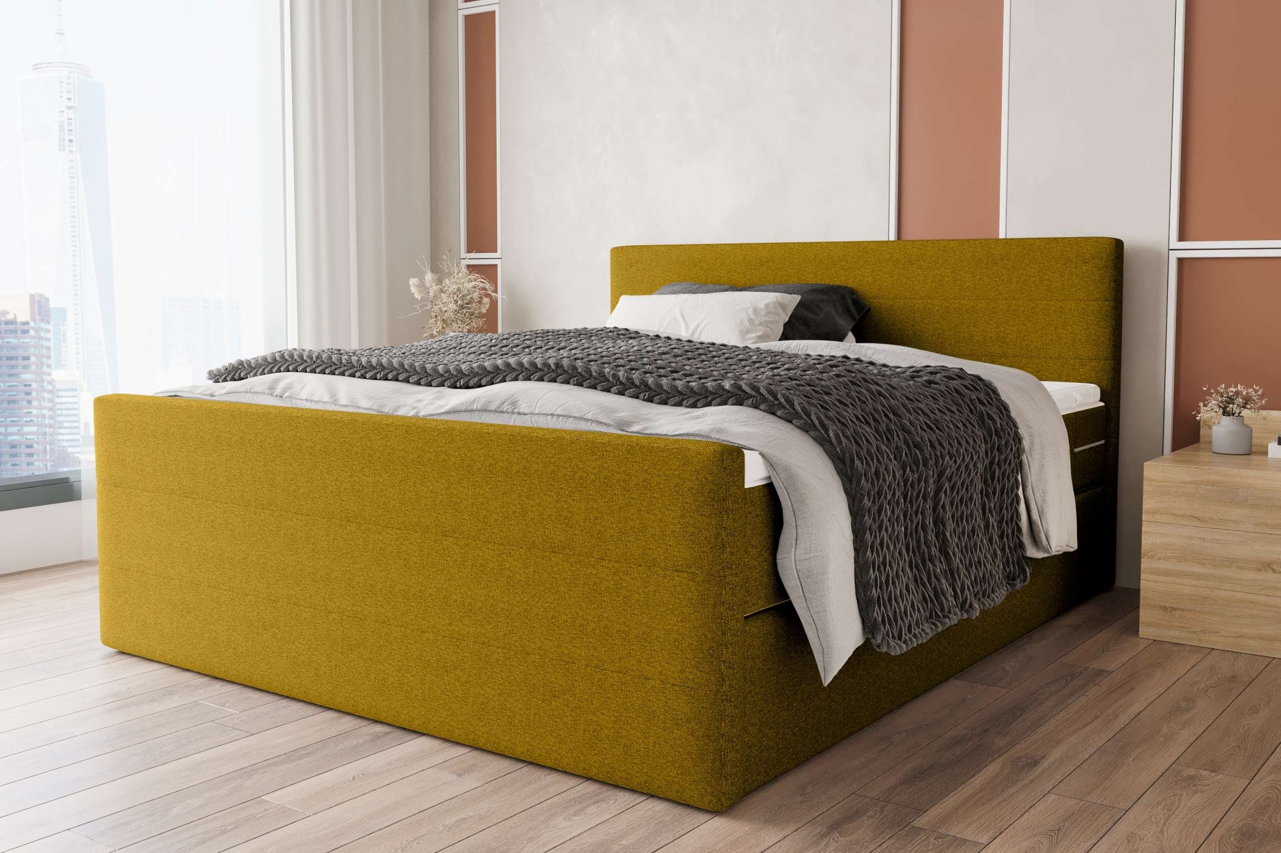 99rooms Boxspringbett Phönix Plus (Schlafzimmerbett, Bett), günstig online kaufen