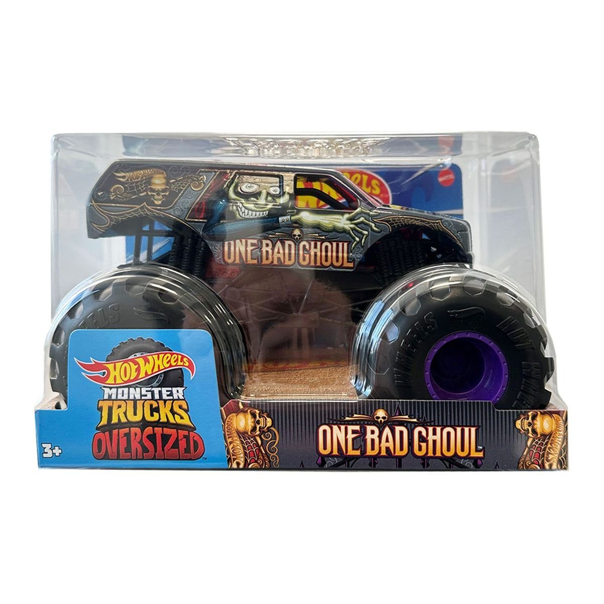 Mattel® Spielzeug-Monstertruck Mattel HWG80 - Hot Wheels - Monster Tucks Oversized - One Bad Ghoul