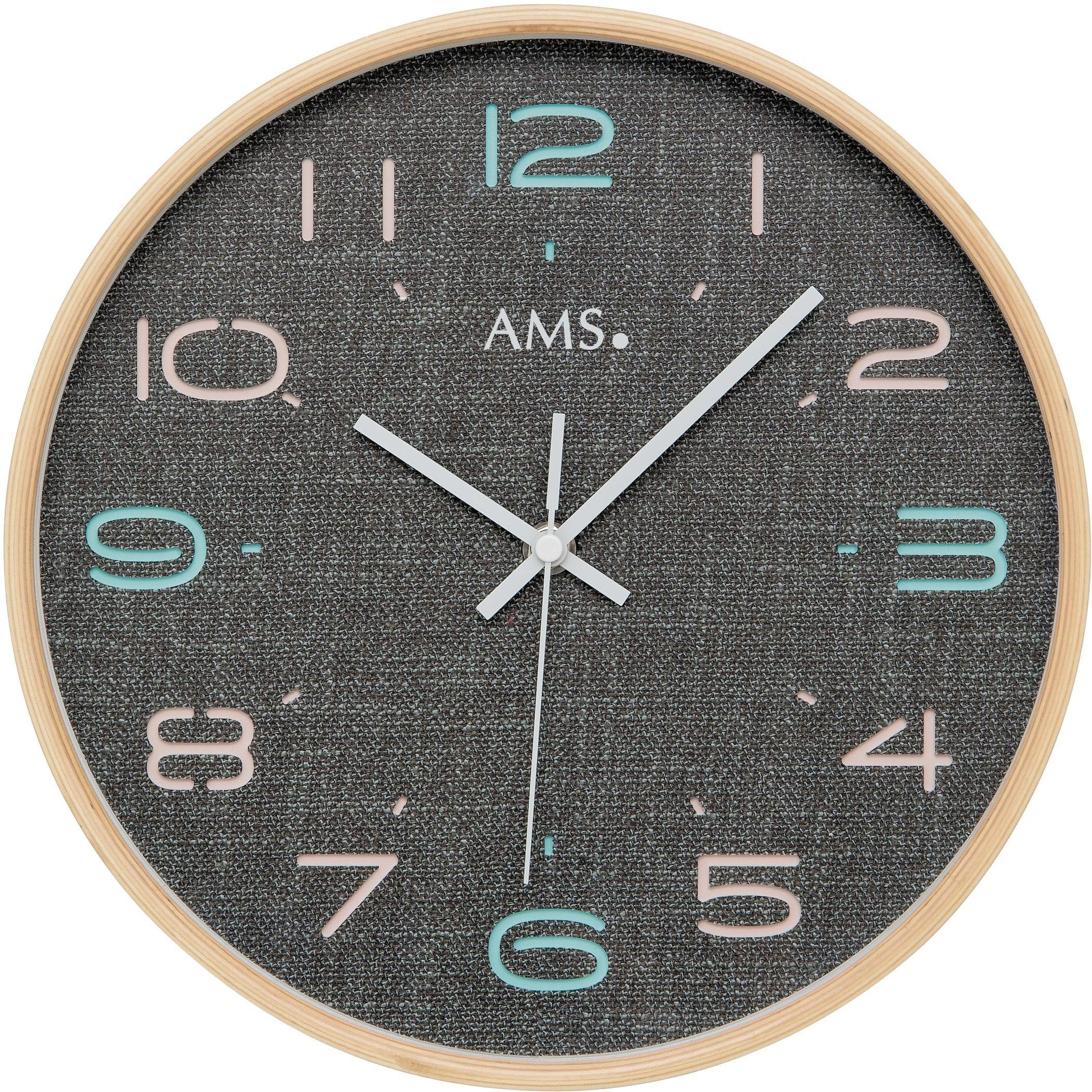 AMS Funkwanduhr »F5513«-Otto