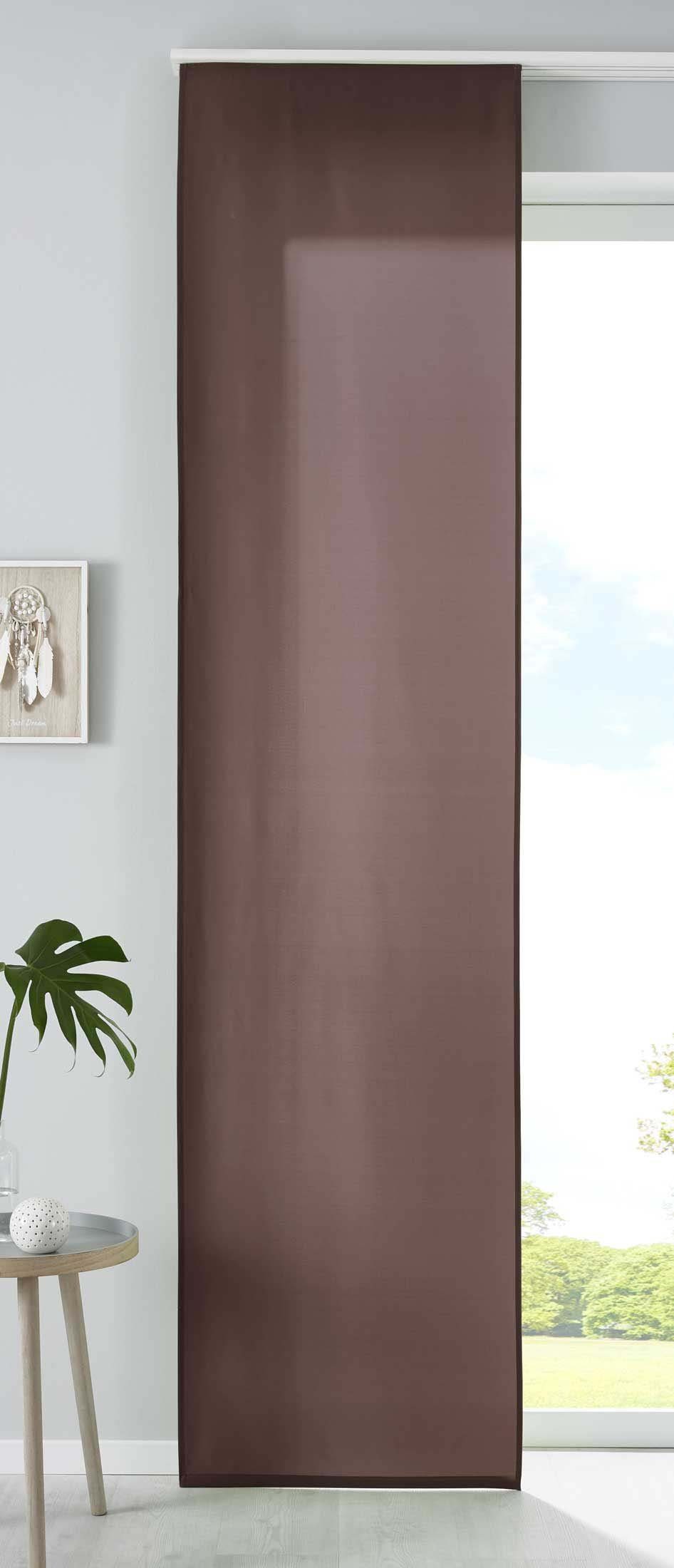 Gardinenbox Schiebegardine (1 St), Paneelwagen, blickdicht, Flächenvorhang günstig online kaufen