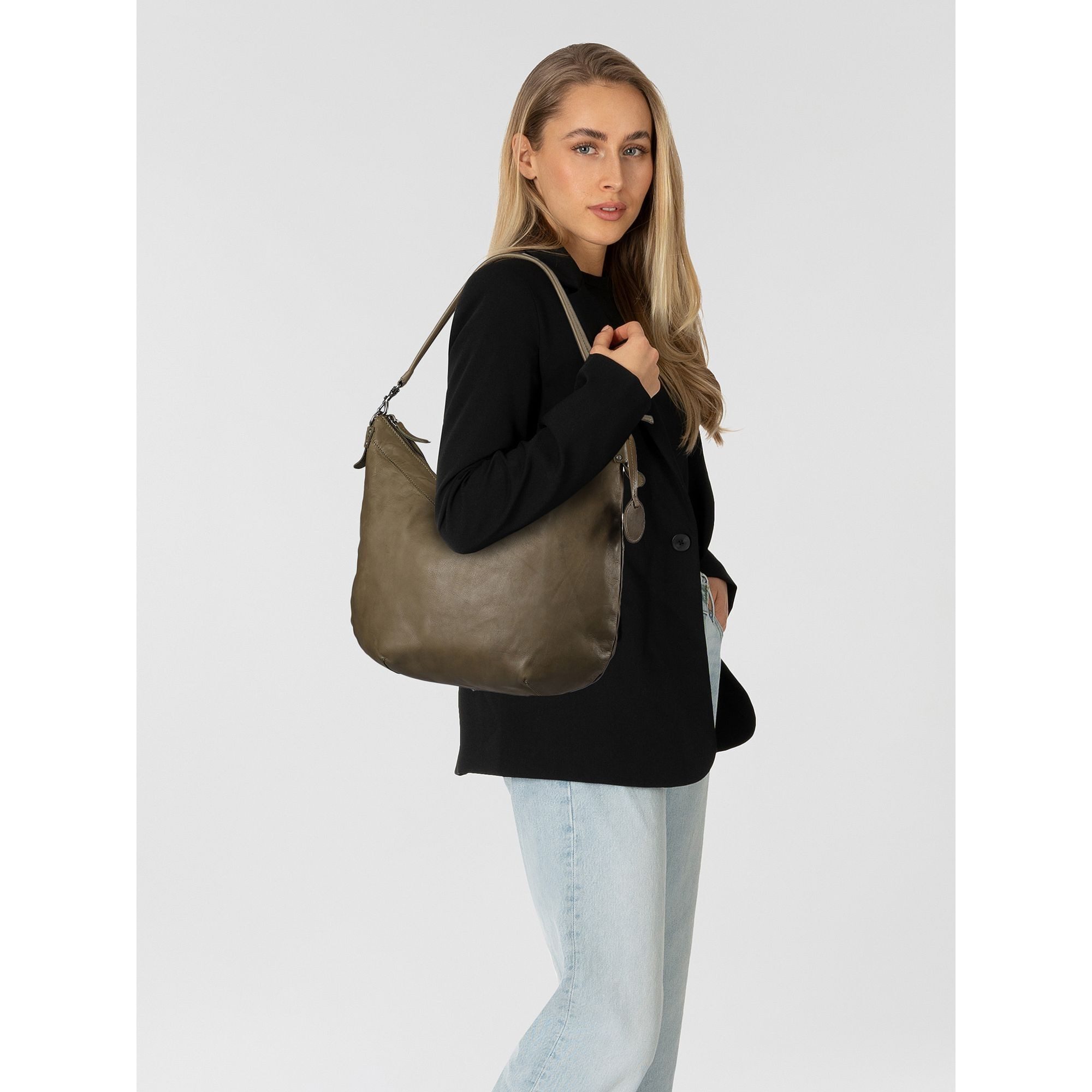 HARBOUR 2nd Schultertasche Anchor Love, Leder