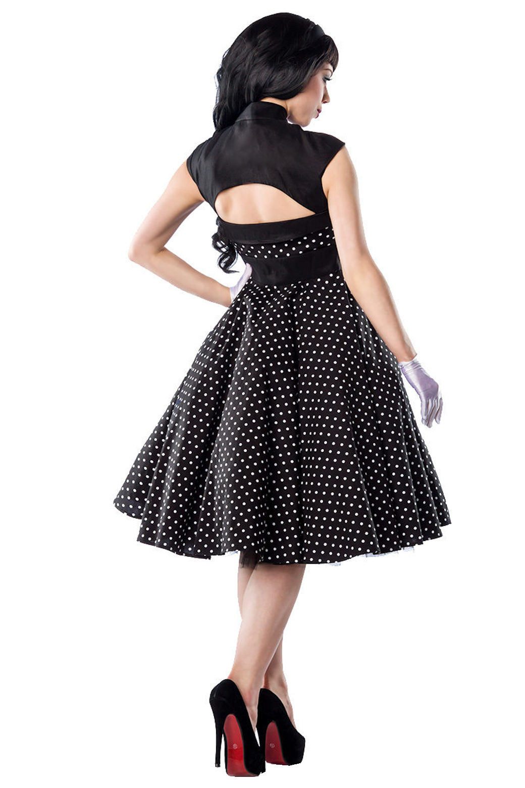 Atixo A-Linien-Kleid 50er Jahre Pin Up günstig online kaufen