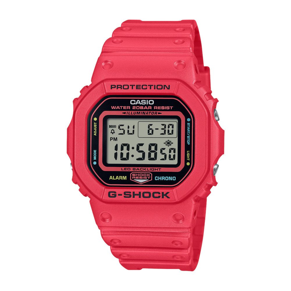 CASIO Digitaluhr Casio G-Shock DW-5600EP-4ER DW-5600EP-4ER, Hochwertiges Produkt mit zeitlosem Design, sorgfältiger Verarbeitung