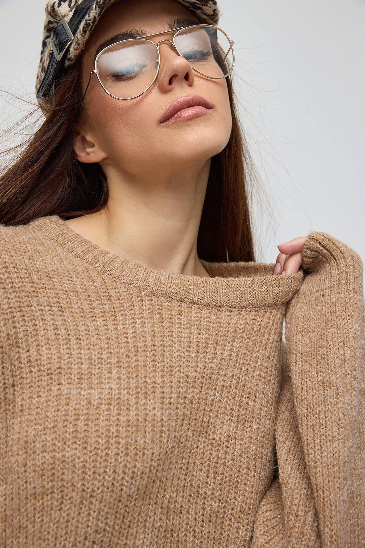 No Matter What Longpullunder Oversize-Strickpullover