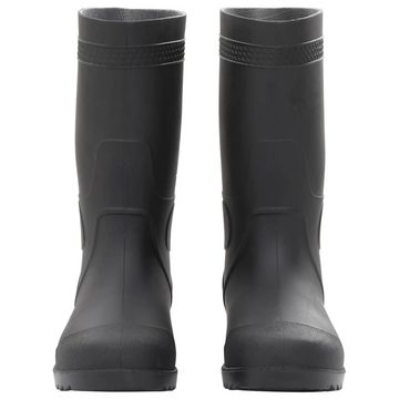 vidaXL Wathose Gummistiefel Schwarz Größe 39 PVC