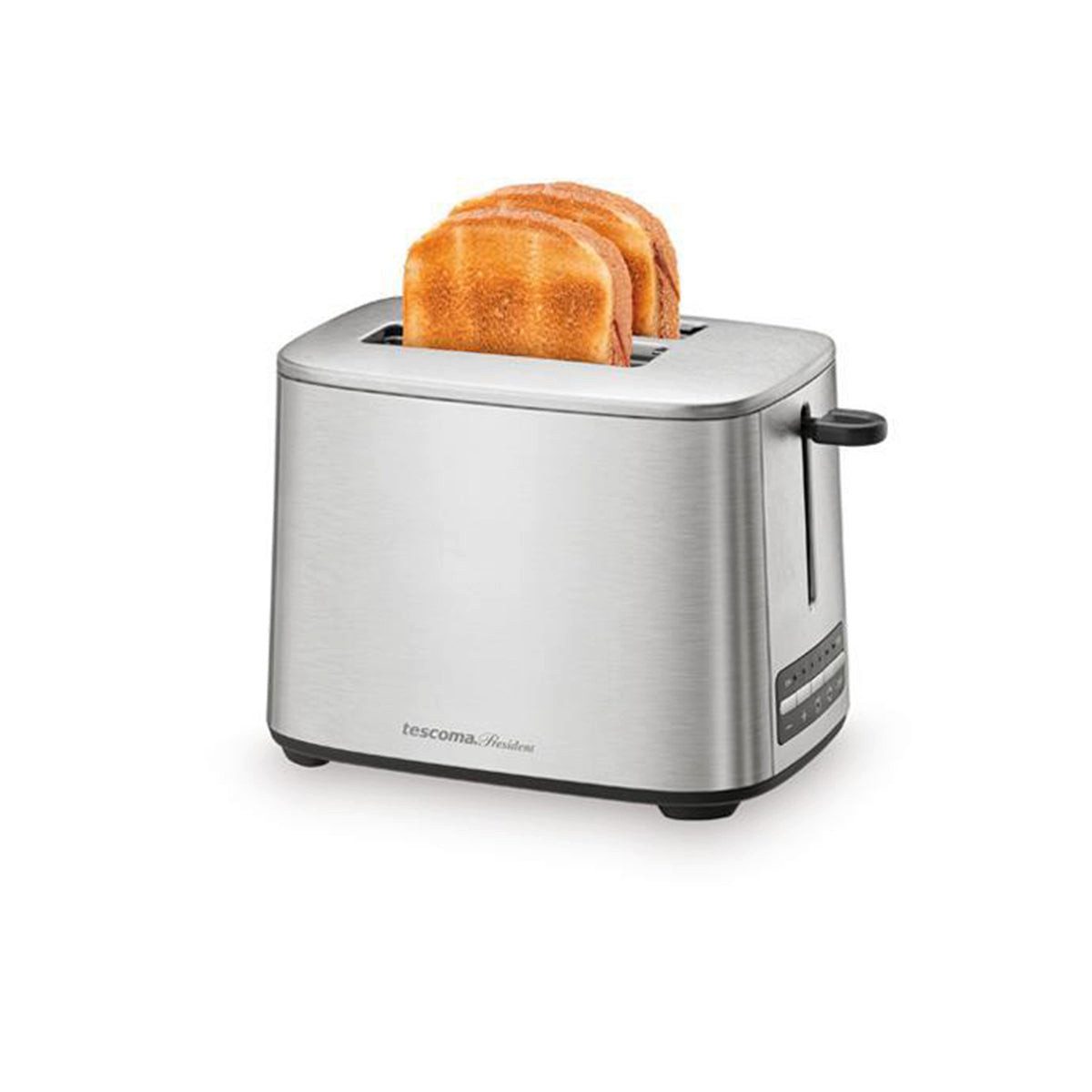 Tescoma Toaster Tescoma Toastautomat President aus Edelstahl für 2 Scheiben, für 2 Scheiben, 900 W, Toastzentrierung und herausnehmbare Krümelschublade