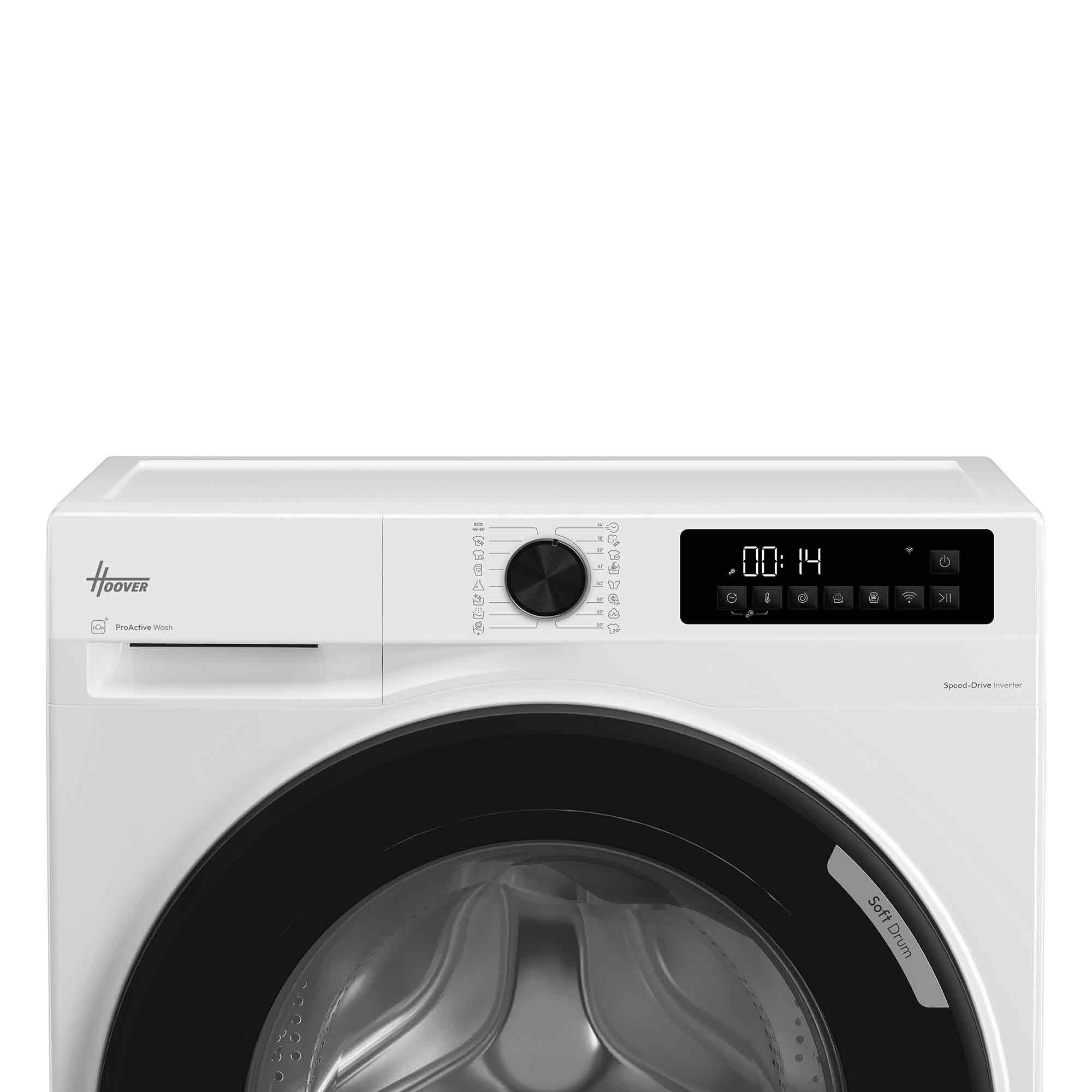 Hoover Waschmaschine H/ProWash 500 HBRQ69SBL9-S, 9 kg, 1600 U/min, Trommelreinigung, Aquastop, Dampffunktion – Bild 5 von 5