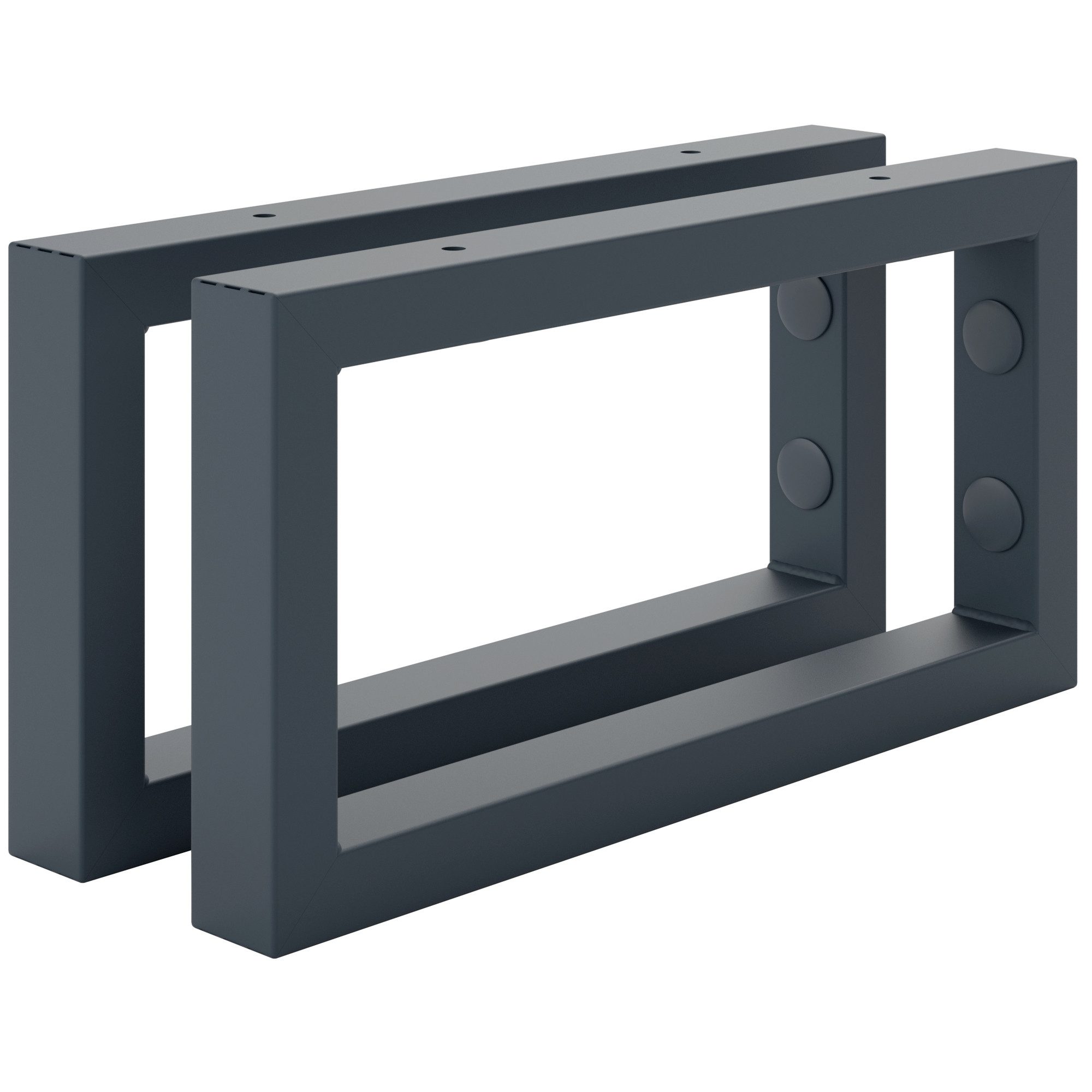 HOLZBRINK Wandregalhalter Wandkonsole Viereck Wandregalträger, 2-tlg. günstig online kaufen