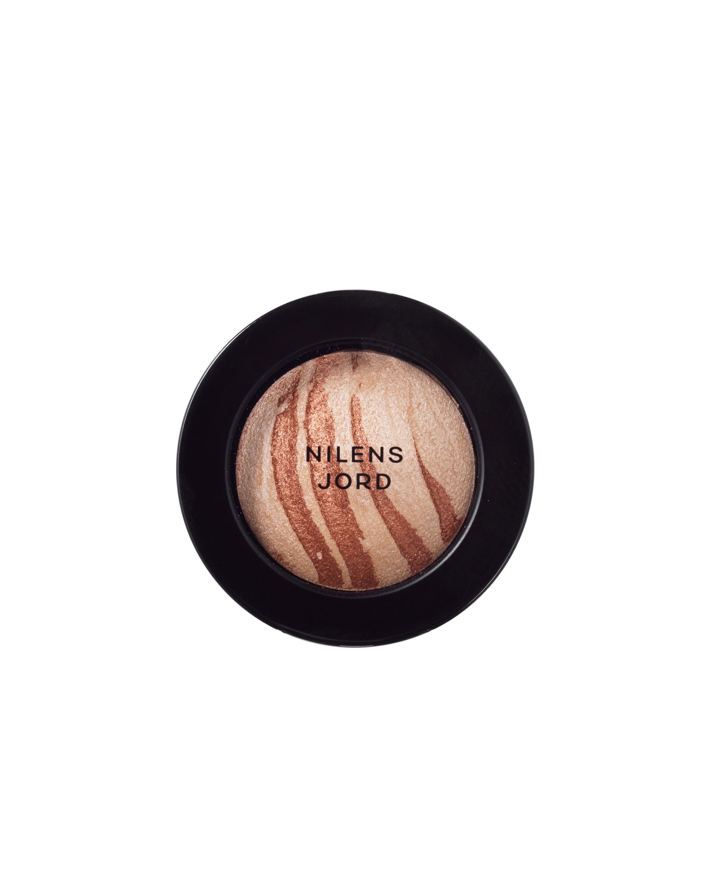 Nilens Jord Lidschatten Baked Mineral Eyeshadow, Der Priming and Setting Powder Compact von Nilens