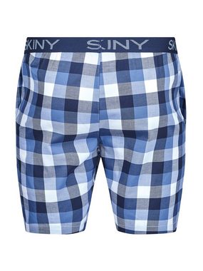 Skiny Loungehose Herren Hose kurz Night In Mix & Match (Stück, 1-tlg) gerader Beinausschnitt