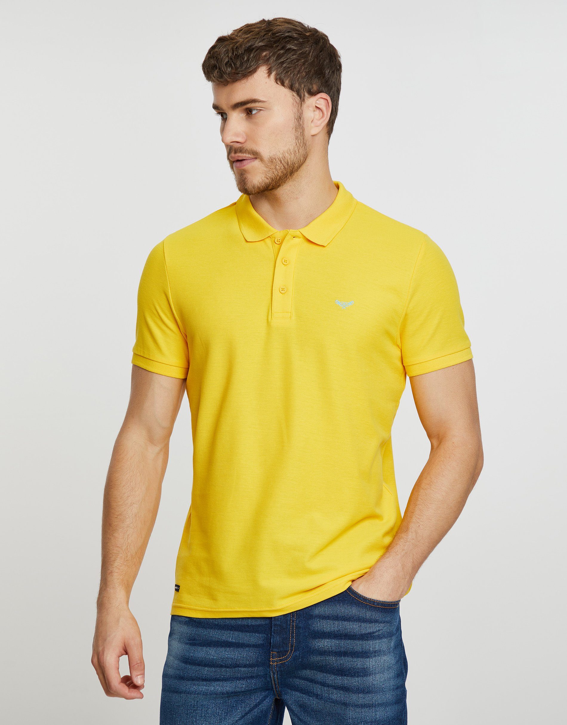 Yellow THB Threadbare Poloshirt Polo Regna