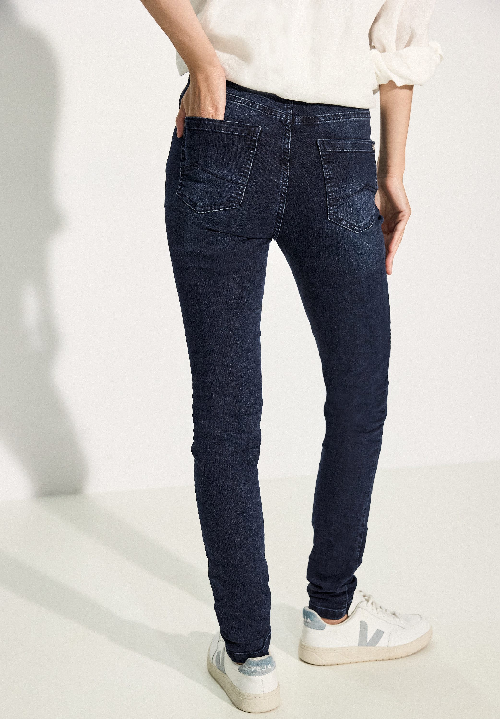 CECIL Slim-fit-Jeans Style Vicky im Five-Pocket Style günstig online kaufen
