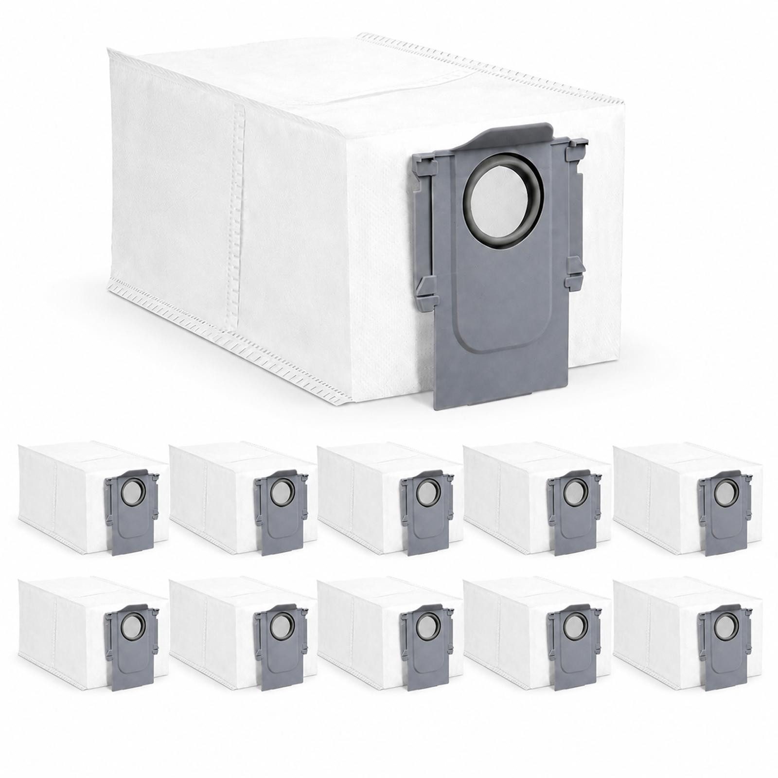 VERCO Staubsaugerbeutel Staubbeutel für Roborock S8 / S8 Plus, passend für Für Roborock, 10 St., Ersatz Staub Beutel für die Absaug Basis Station