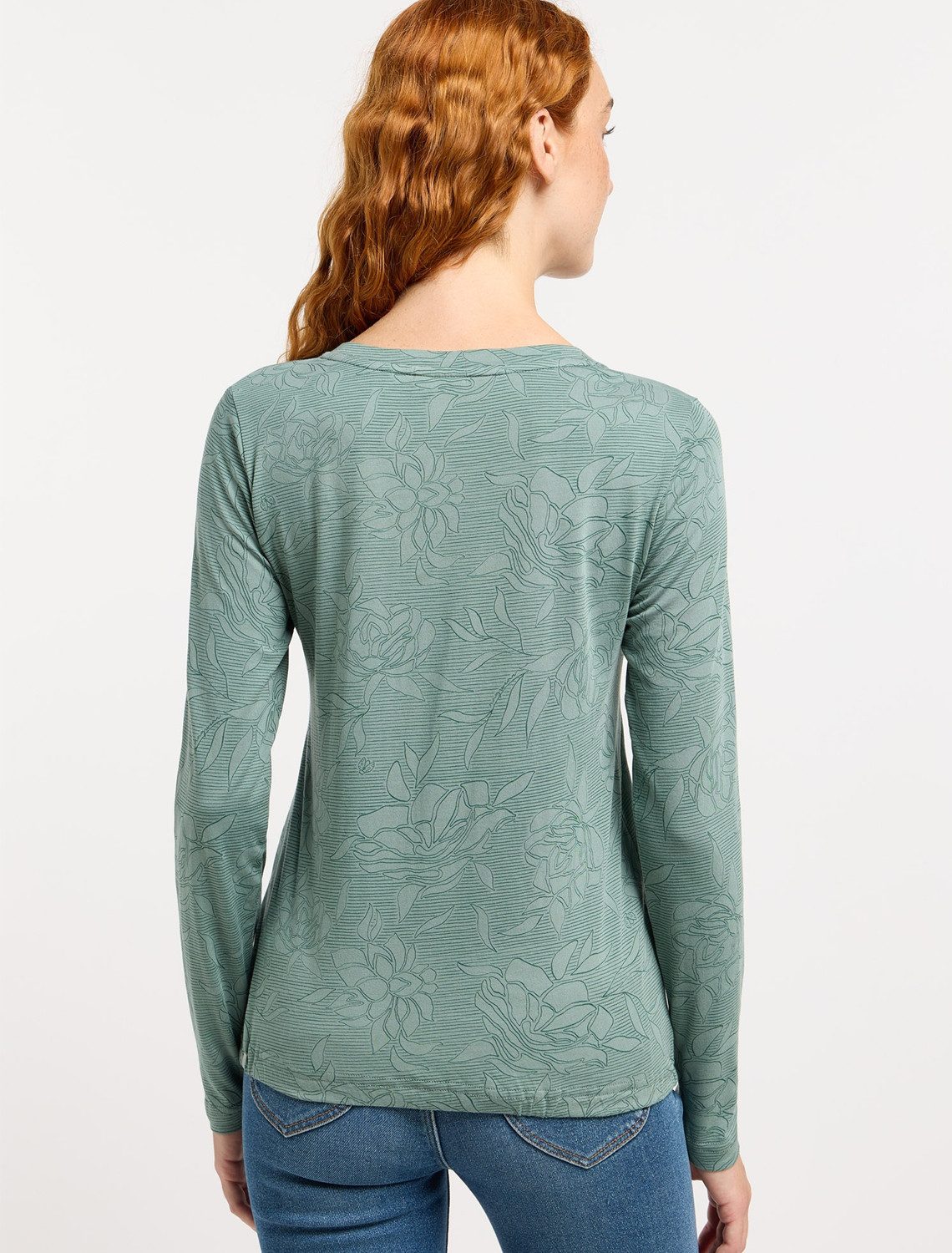 Ragwear Langarmshirt Ragwear Pinkki Print Longsleeve günstig online kaufen