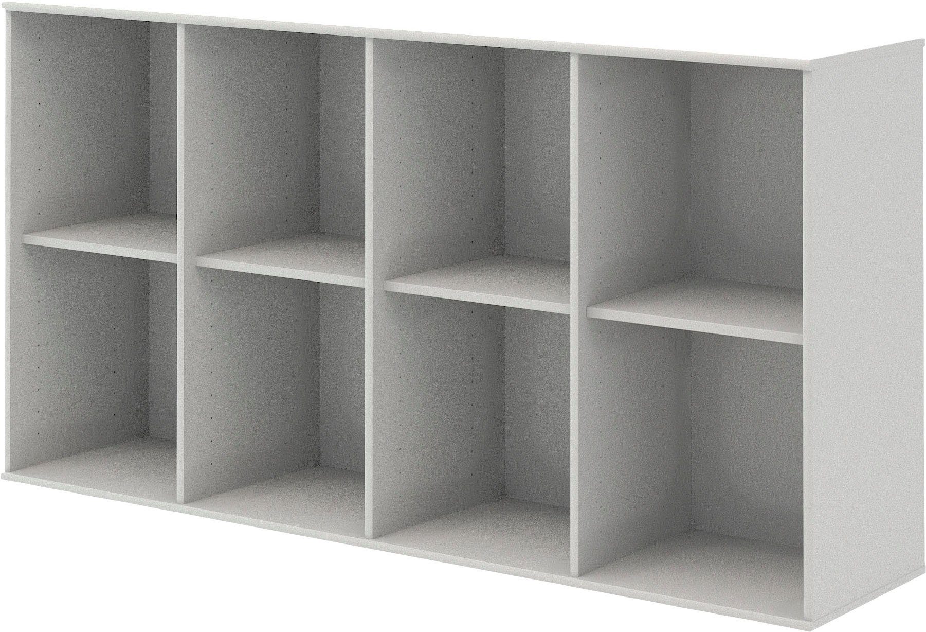 Hammel Furniture Sideboard Mistral Kubus 116, hängend/stehend montierbar (1 St), Verstellbar Einlegeböden, B: 136 cm, anpassungsbar Designmöbel