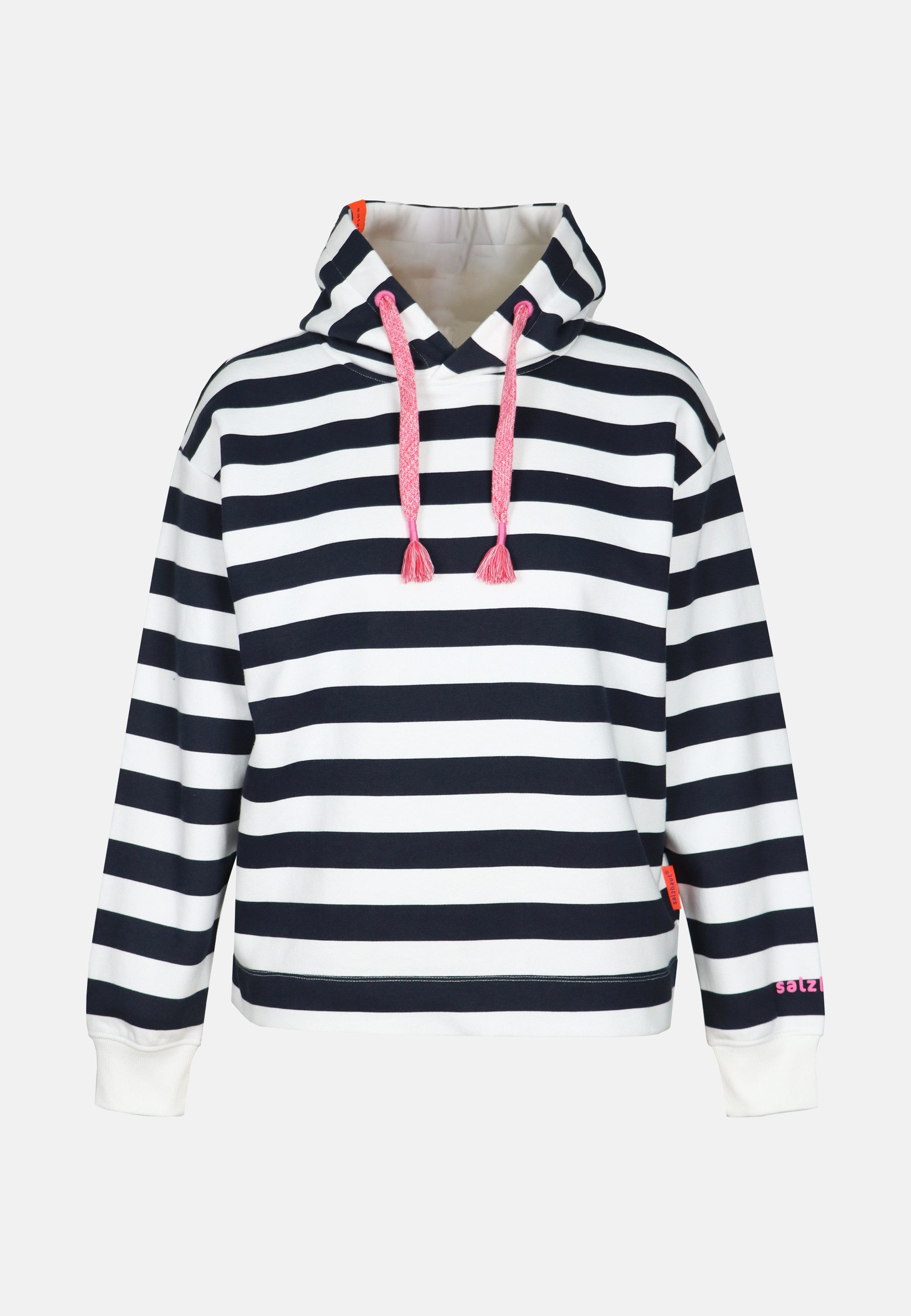 salzhaut Hoodie ADEBAAR Damen normale Passform salzhaut Kapuzenpullover – bequemer Fit und nordisch klares Design