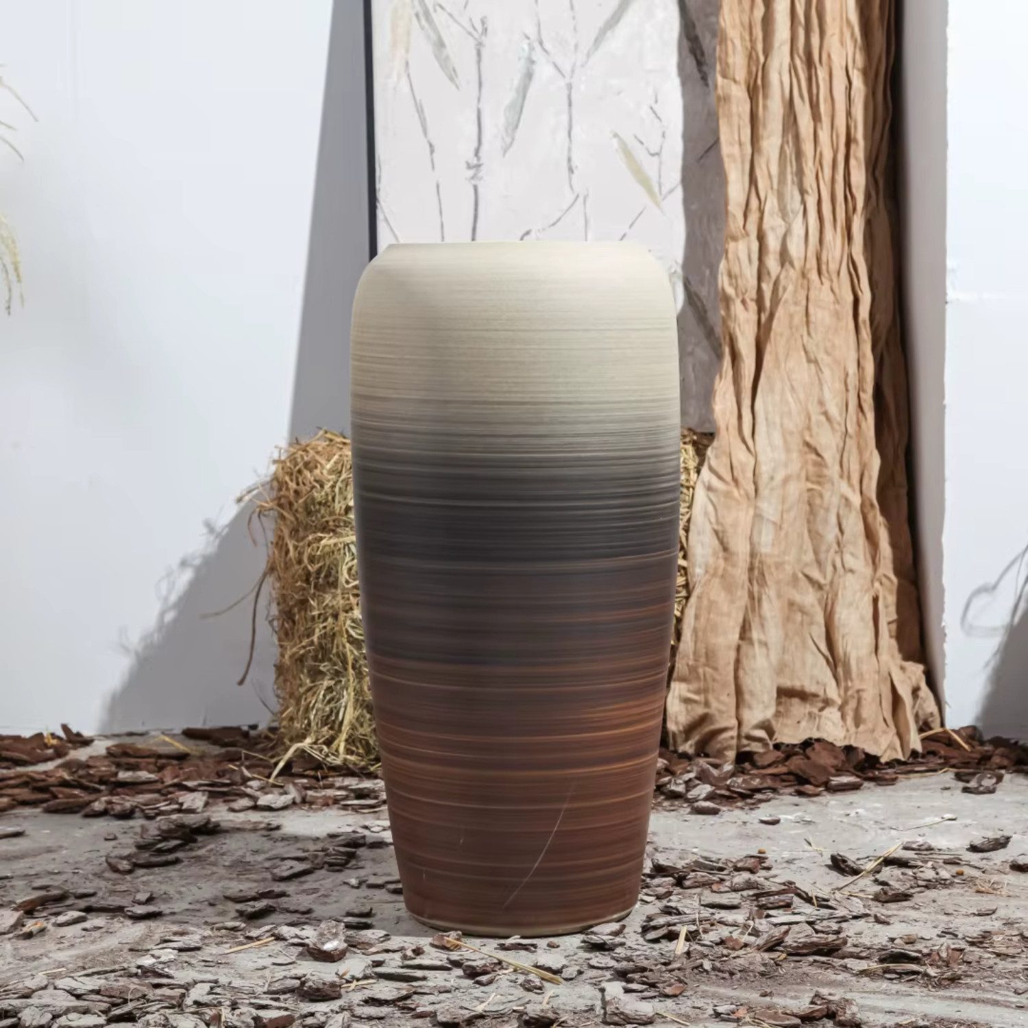 Quality Elegance Bodenvase Keramikvase im Nordic günstig online kaufen