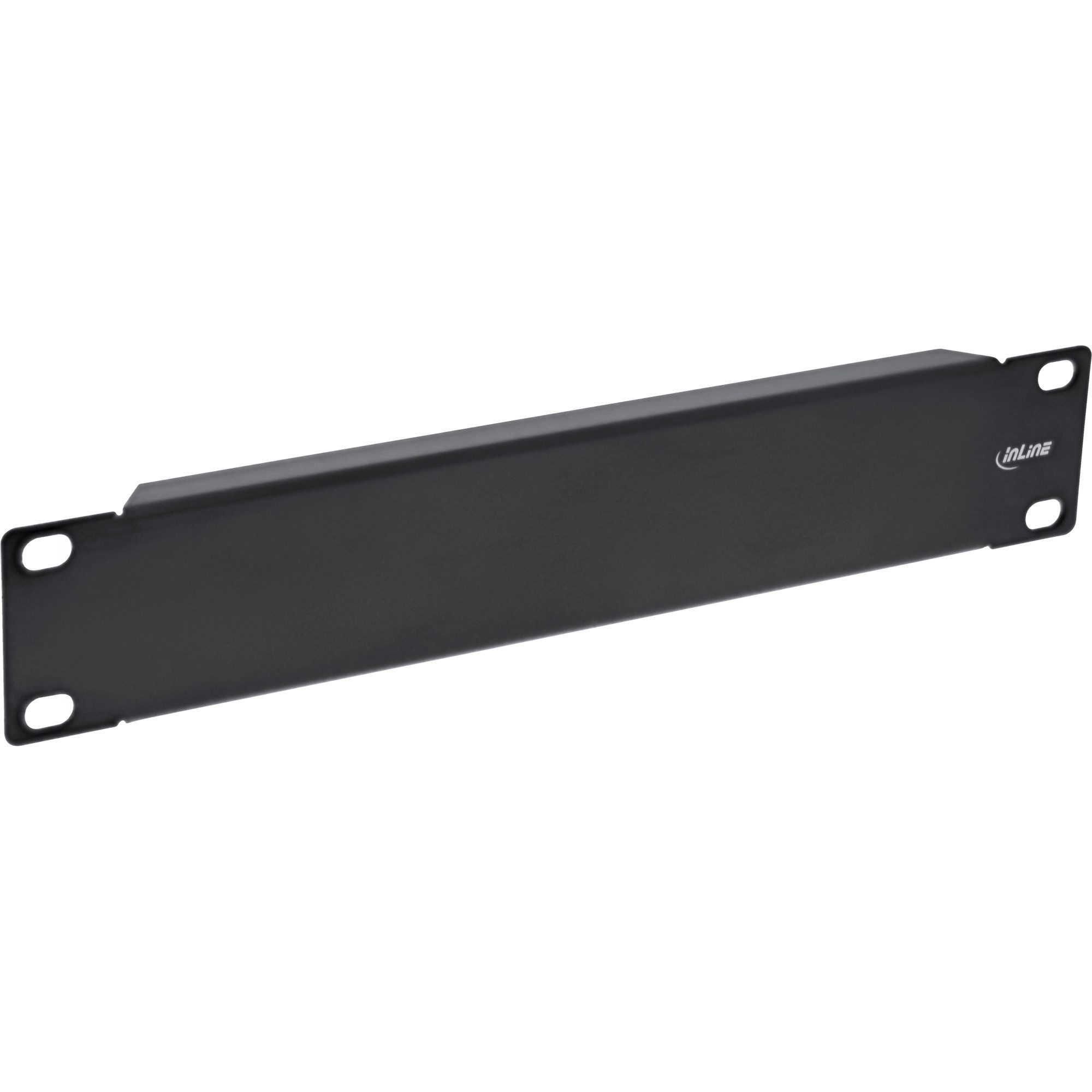 InLine® 19109I InLine® 10" Blindplatte, 1HE, RAL 9005 schwarz Netzwerk-Patch-Panel