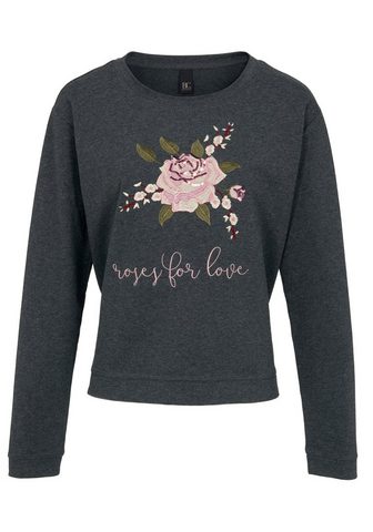 HEINE CASUAL кофта спортивного стиля с окант...