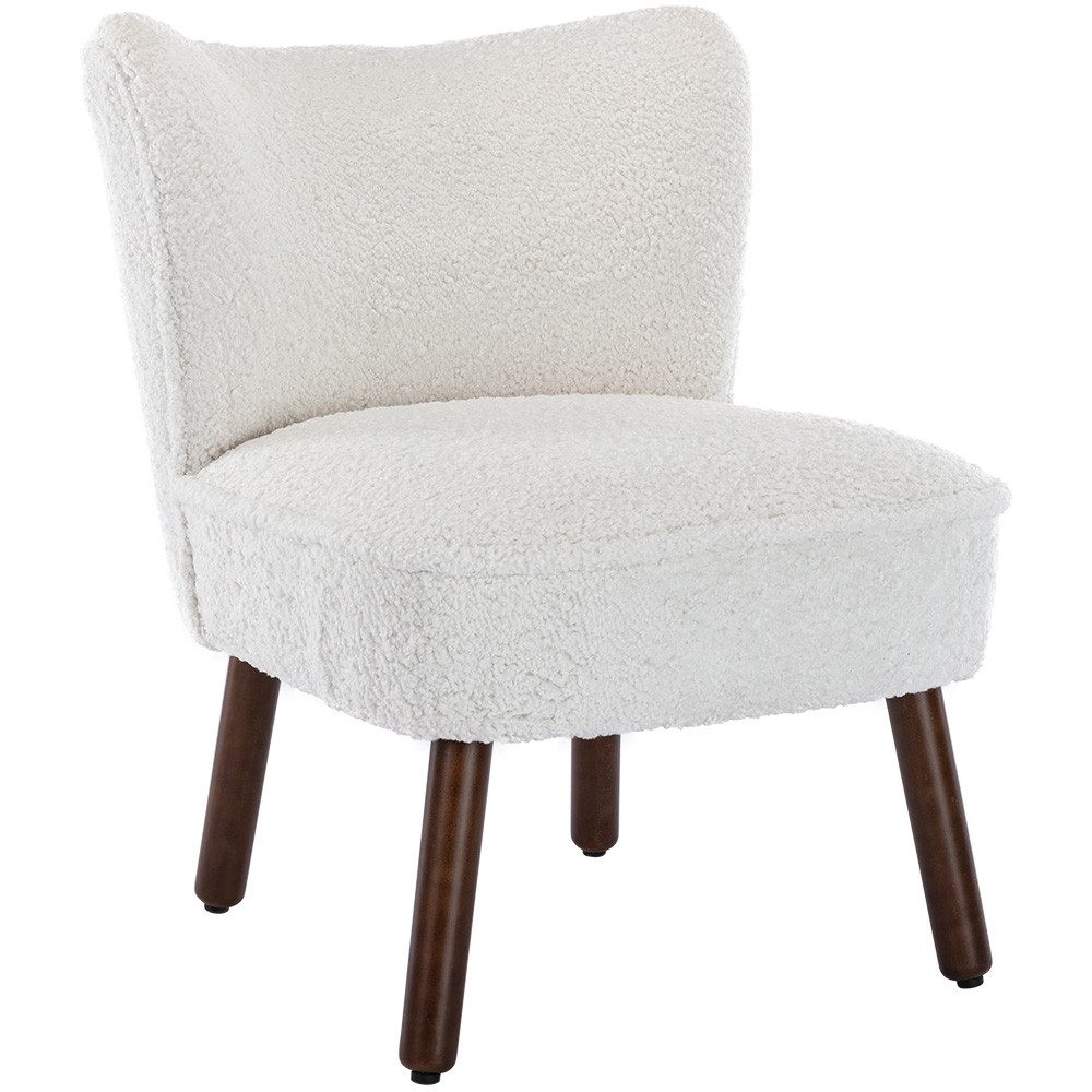 WAHSON OFFICE CHAIRS Sessel Teddystoff Wohnzimmer moderner Loungesessel Gep günstig online kaufen