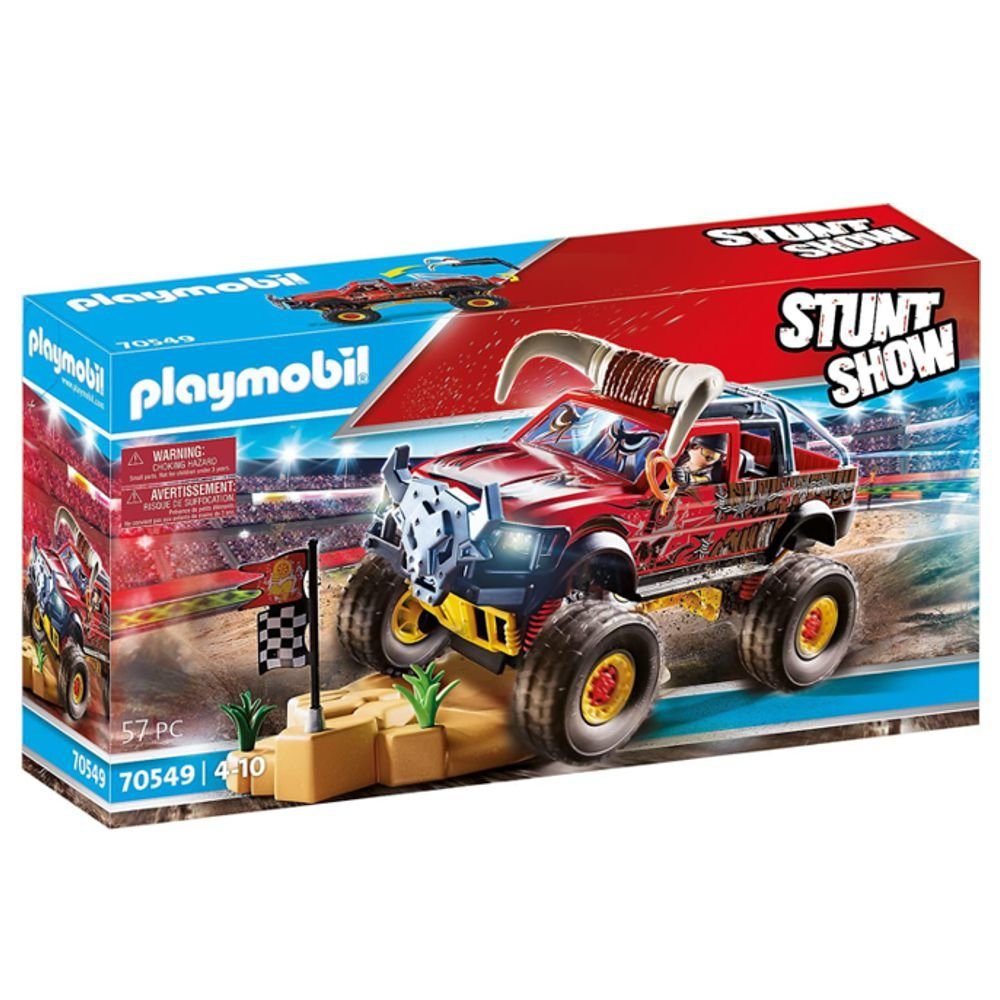Playmobil® Stunt-Show Monster Truck Horned Playmobil Spiel-Set 70549 Spielb günstig online kaufen
