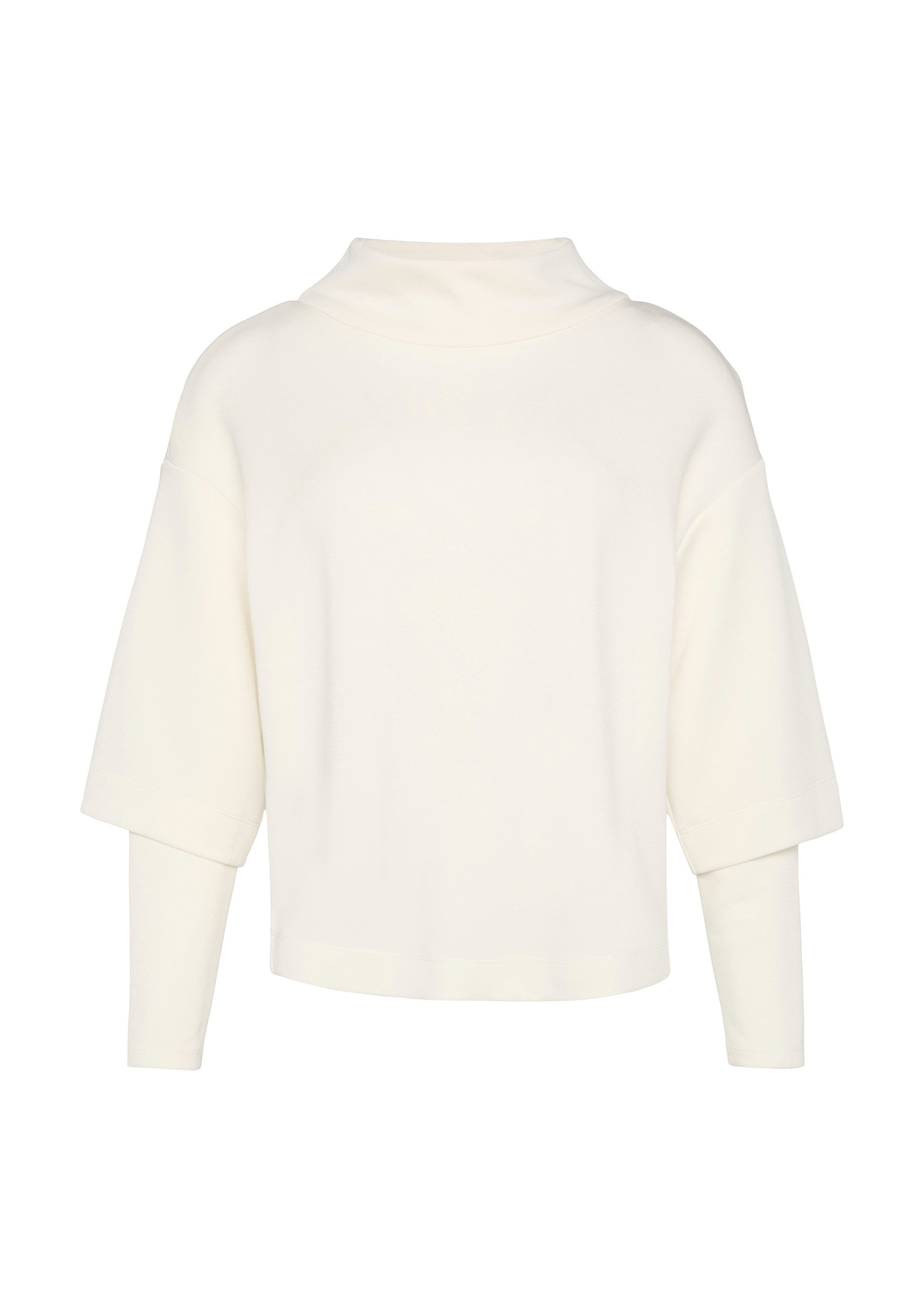 s.Oliver Sweatshirt Sweatshirt Loose Sweatshirt aus Scuba mit überschnitten günstig online kaufen