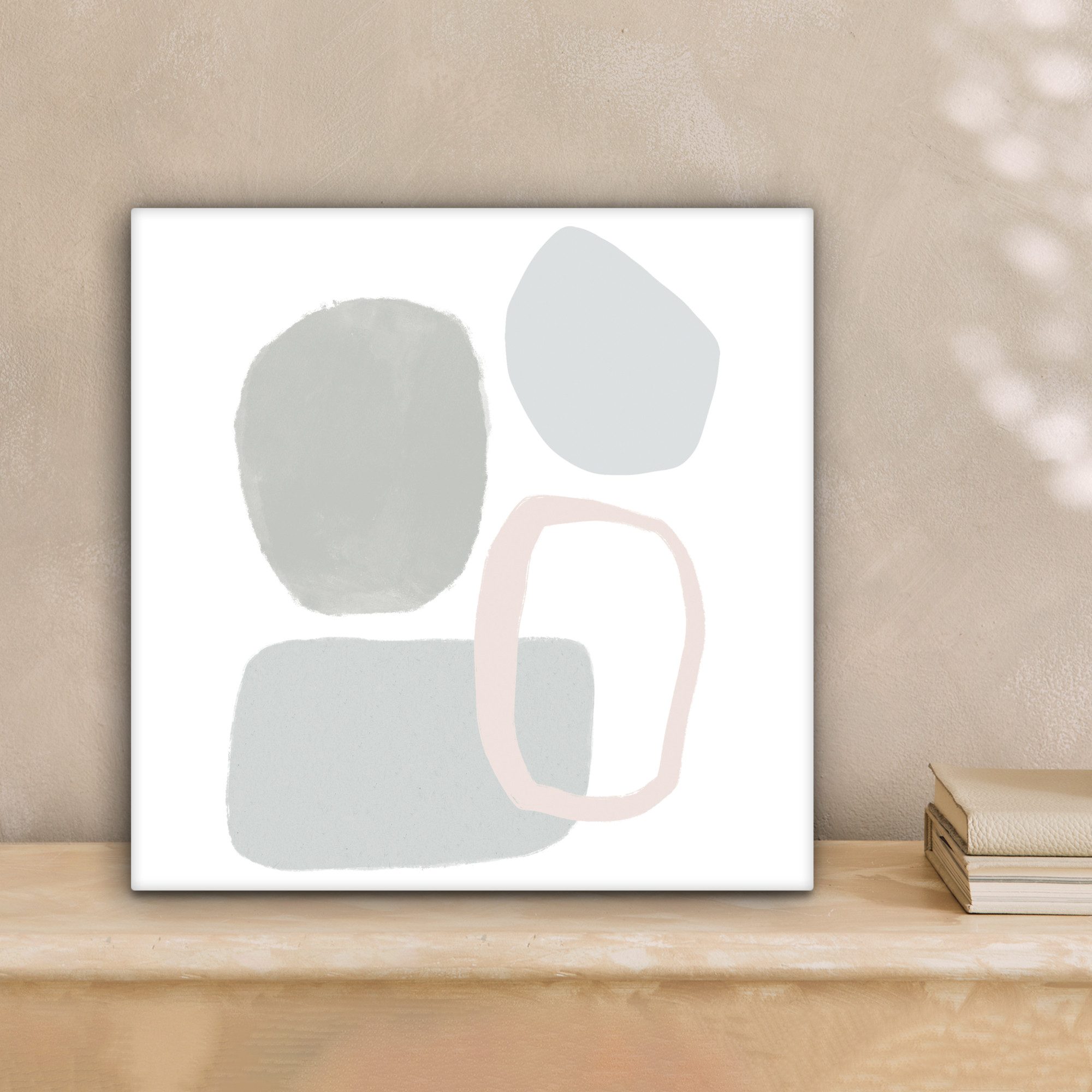 OneMillionCanvasses® Leinwandbild Linienkunst - Abstrakt - günstig online kaufen