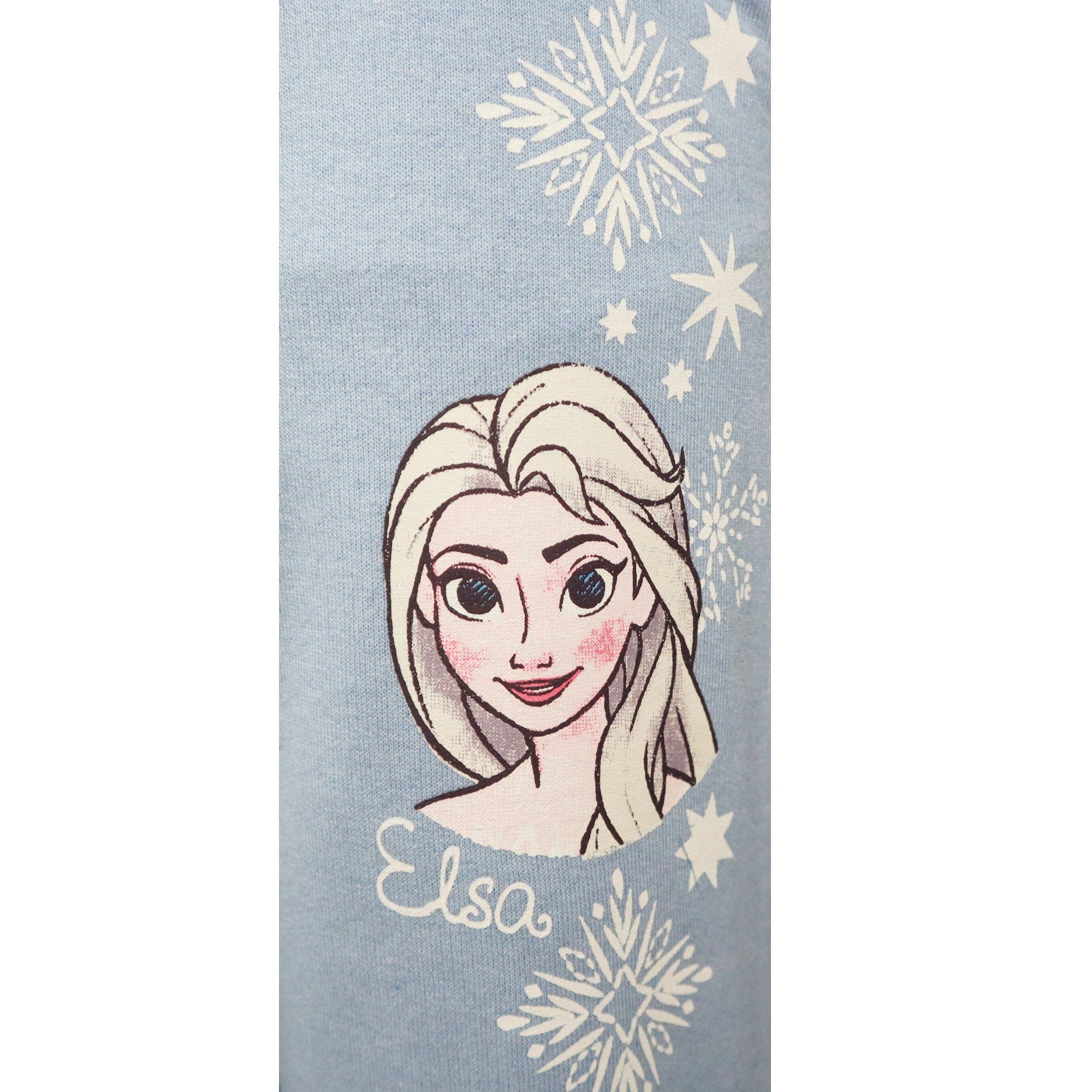 oder Grau Disney Eiskönigin 134, Hose Gr. Die Jogginghose Mädchen Blau Frozen 104 Kinder bis