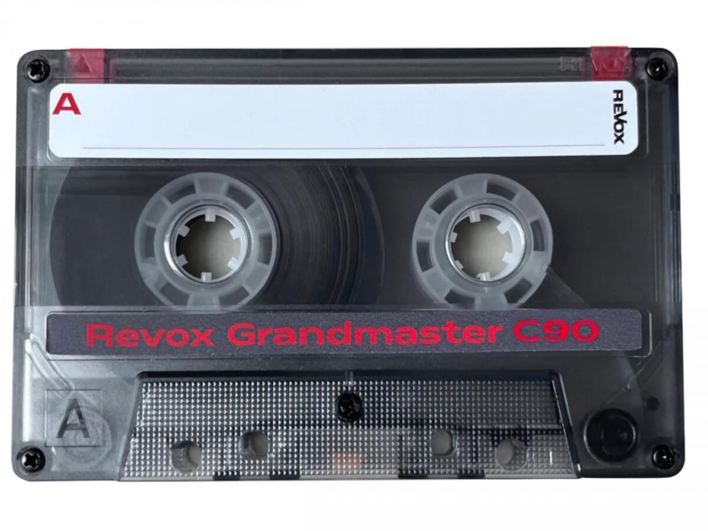 Revox Hörspielkassette 10 Stück Grandmaster Audio Cassette - C90 - Type 1 - Leerkassette -