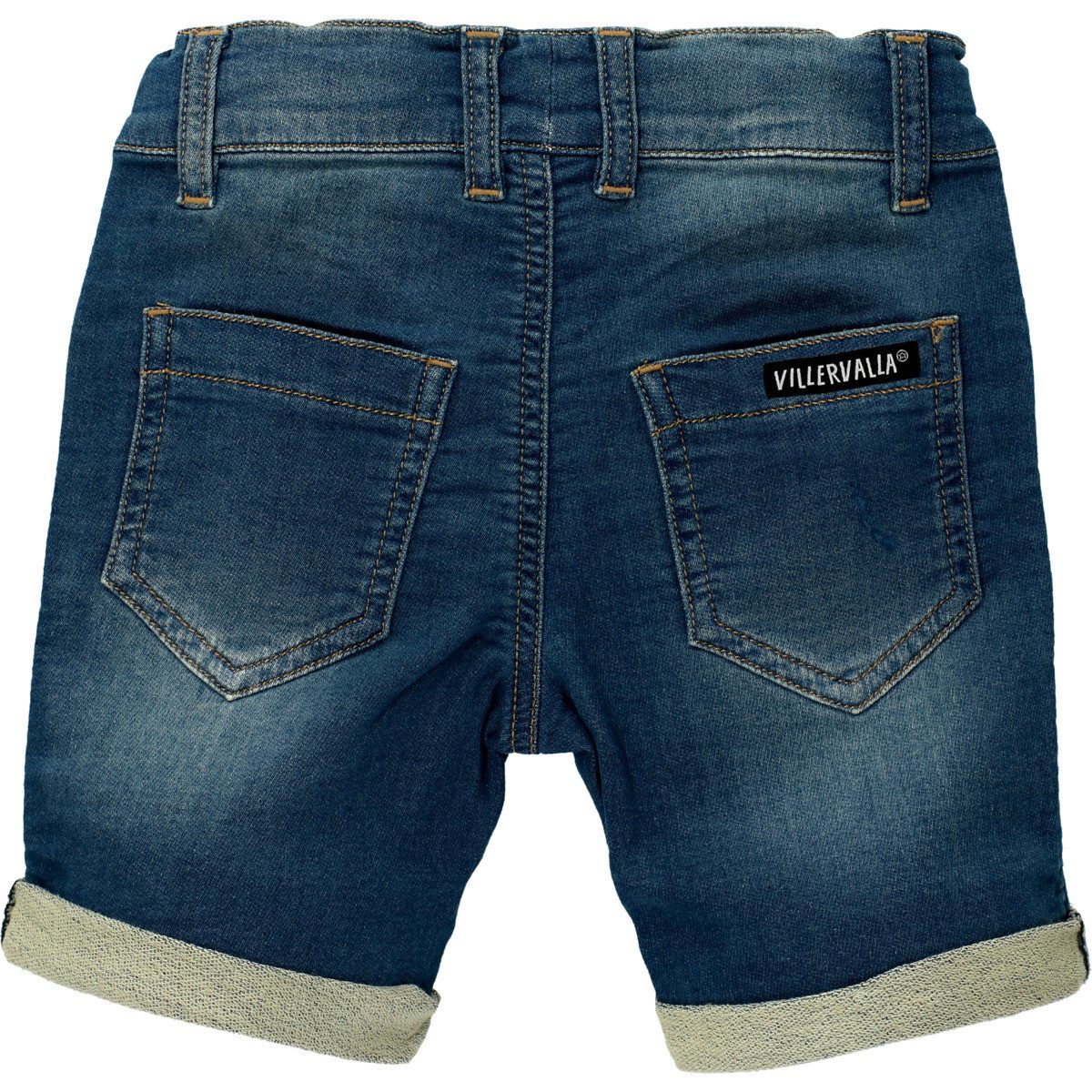 Villervalla Slim-fit-Jeans Washed Ink Unisex Kinder (1-tlg) Hose, Denim, Pants, Freizeithose, Jeanshose
