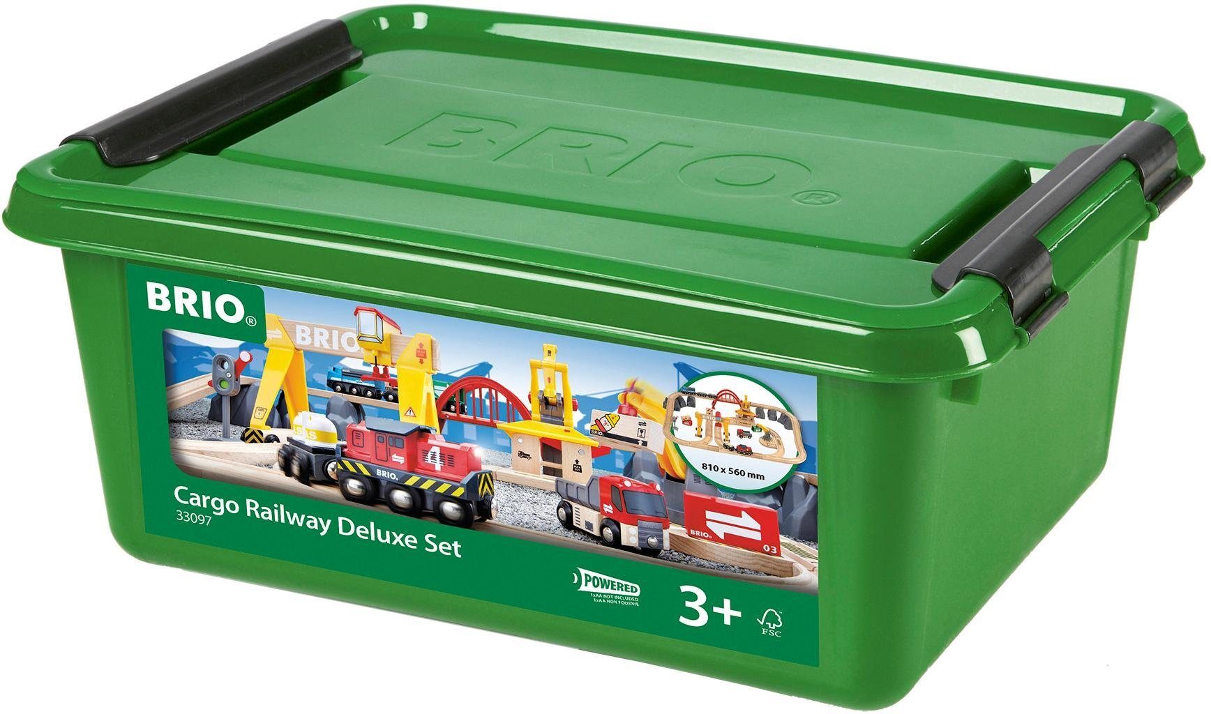 Image of BRIO Frachten Set Deluxe Spielset, Mehrfarbig