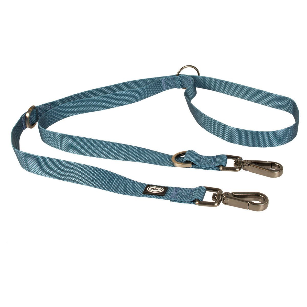 DUVO+ Hundeleine North Duo Leine Nylon petrolblau