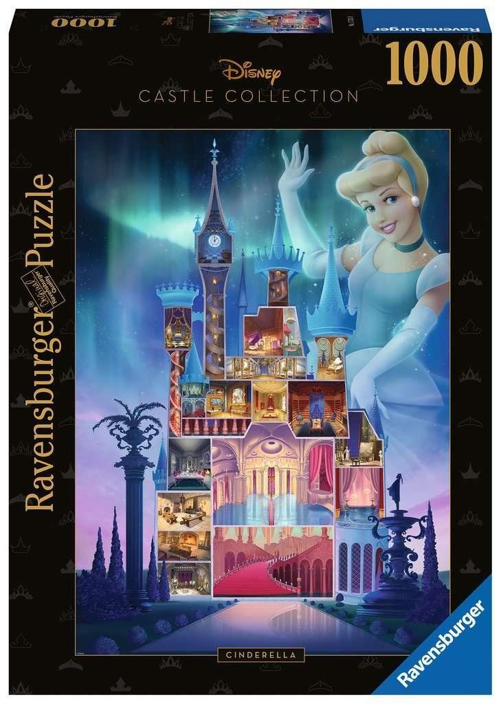 Ravensburger Puzzle Ravensburger 17330 Disney Castles: Cinderella 1000 Teile Puzzle, 1000 Puzzleteile, Made in Europe