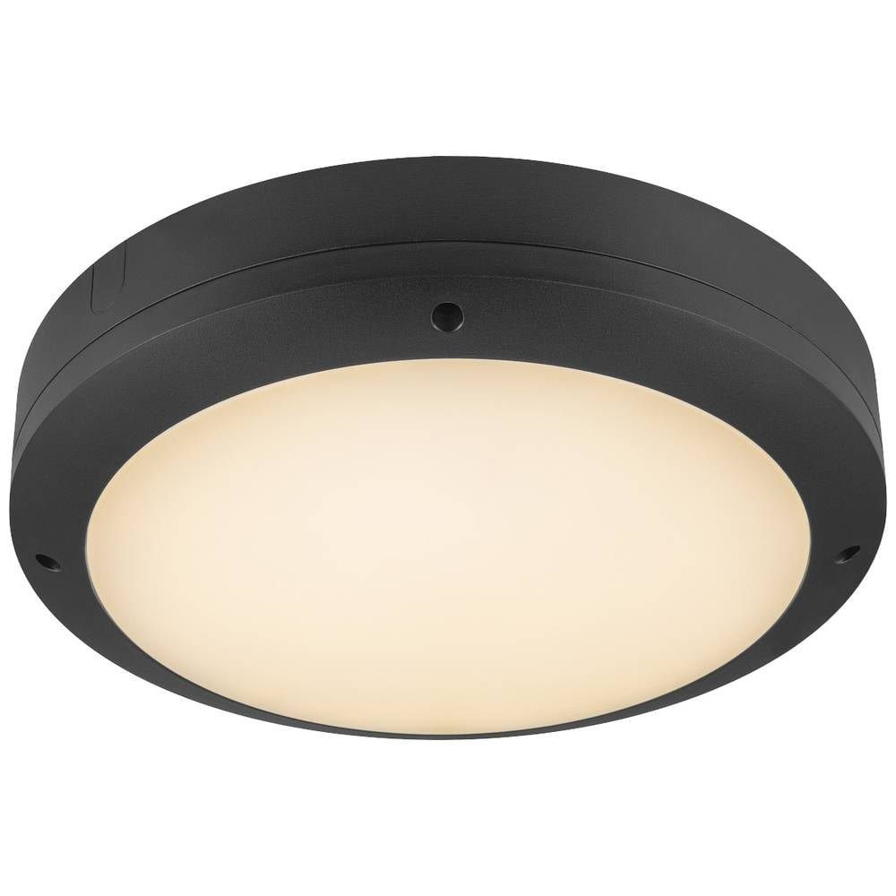 SLV Außen-Deckenleuchte Outdoor LED-Wand-/Deckenaufbauleuchte, Deckenmontage möglich, Wandmontage möglich