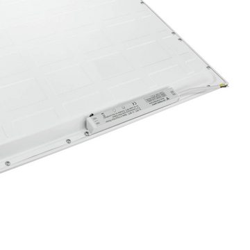 Spectrum LED Deckenleuchte 40w LED Panel Deckenleuchte Aufputzpanel Aufbaupanel Aufputz inkl., Warmweiß, 40w, 4600 Lumen, Warmweiß, 120x30x4,4cm, Aluminium, weiß, eckig, IP20