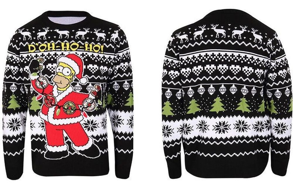 The Simpsons Rundhalspullover Homer Jumper günstig online kaufen