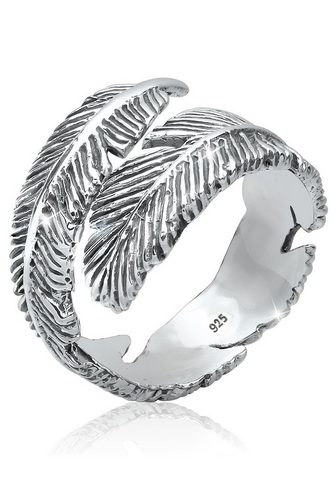 ELLI Кольцо »Offen с Feder Design 925...